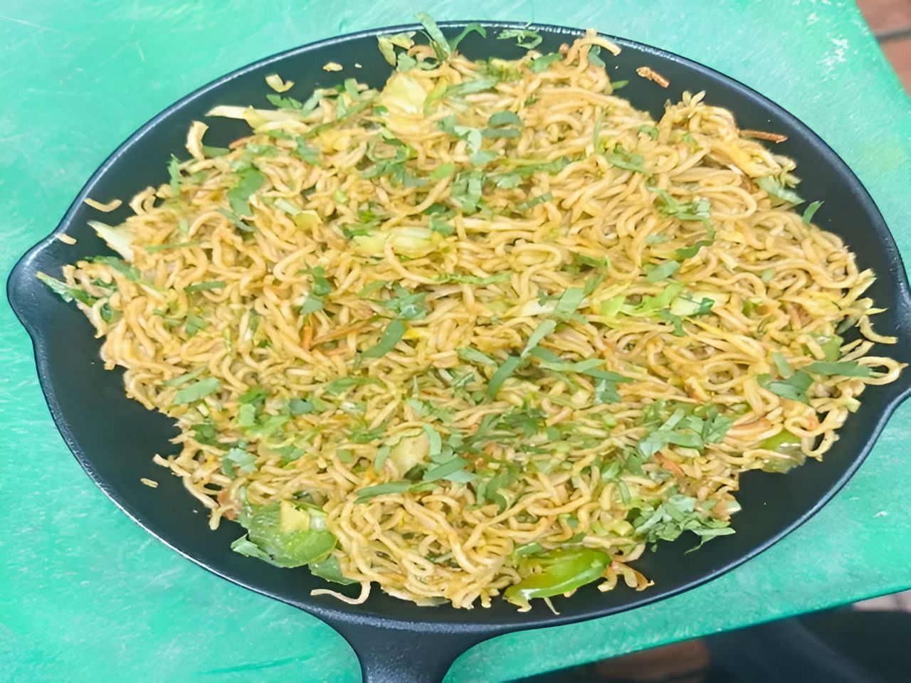 Stir Fry Maggi Noodles.
