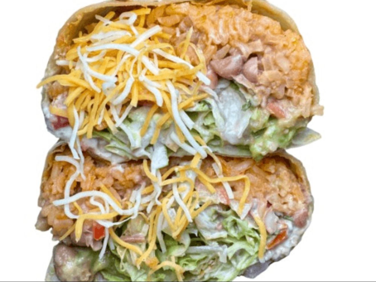 Vegetarian Burrito.