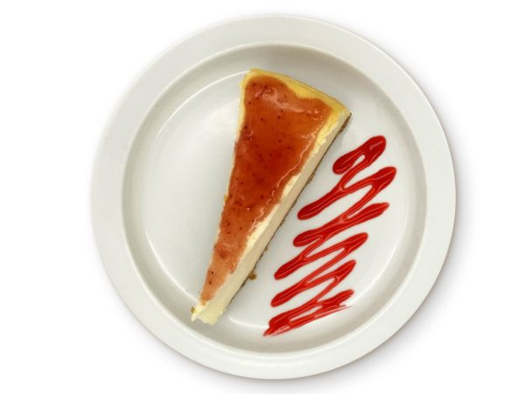 STRAWBERRY CHEESECAKE.
