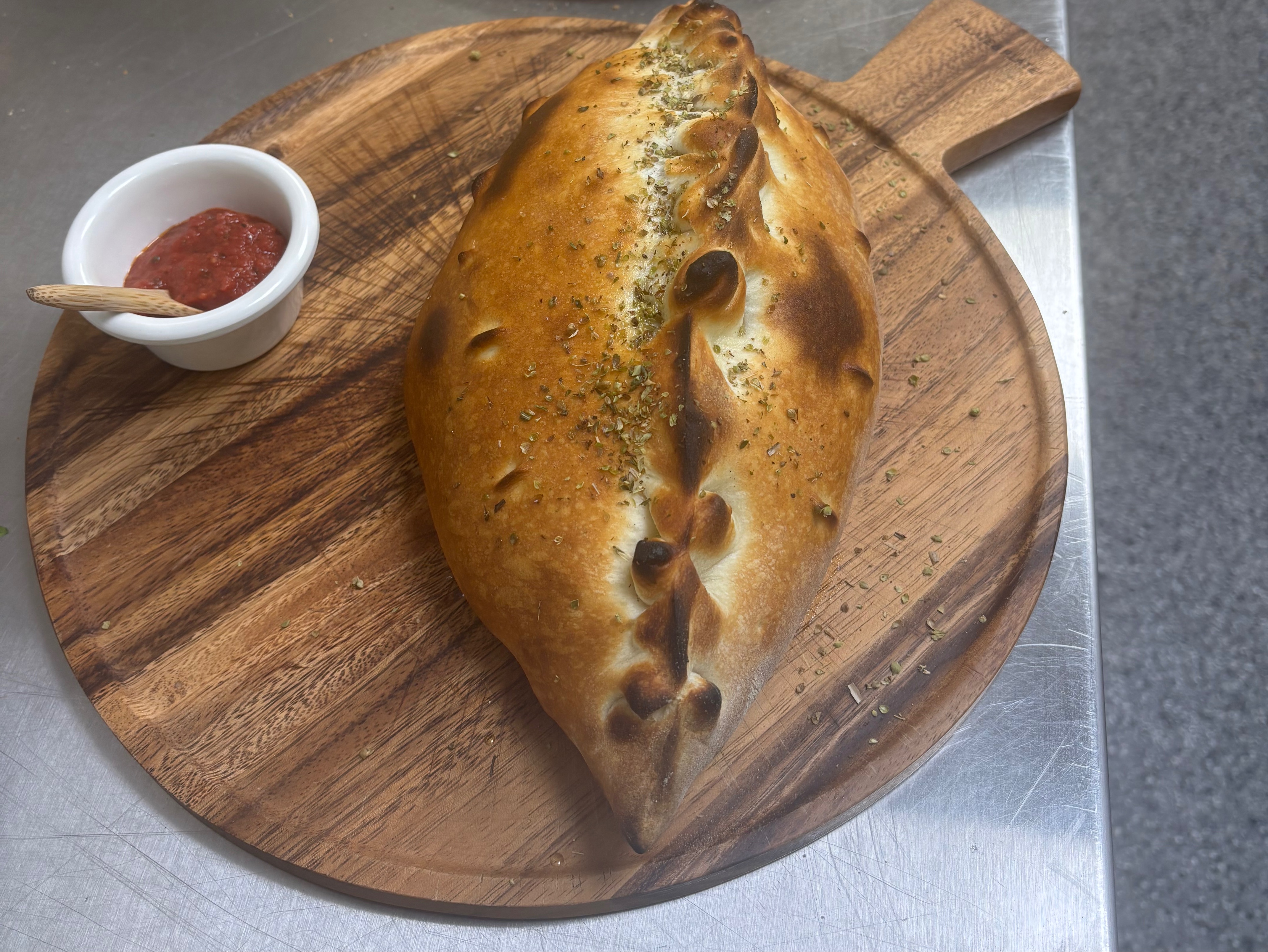 Filet Mignon  Calzone.