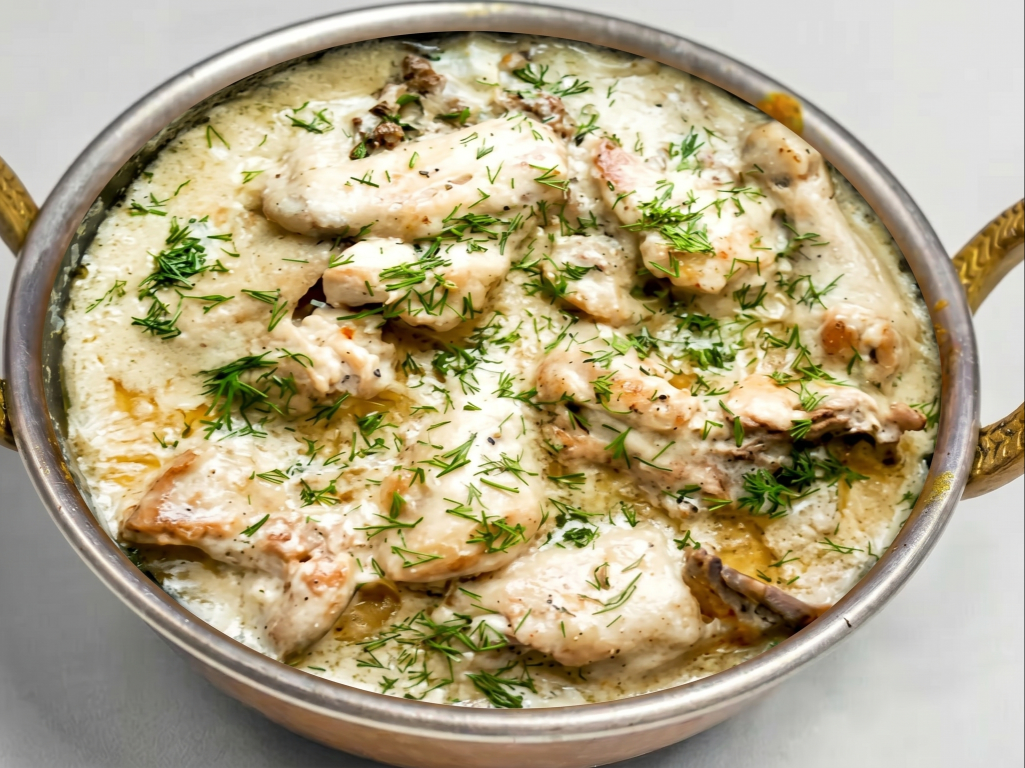 Chicken Methi Malai.