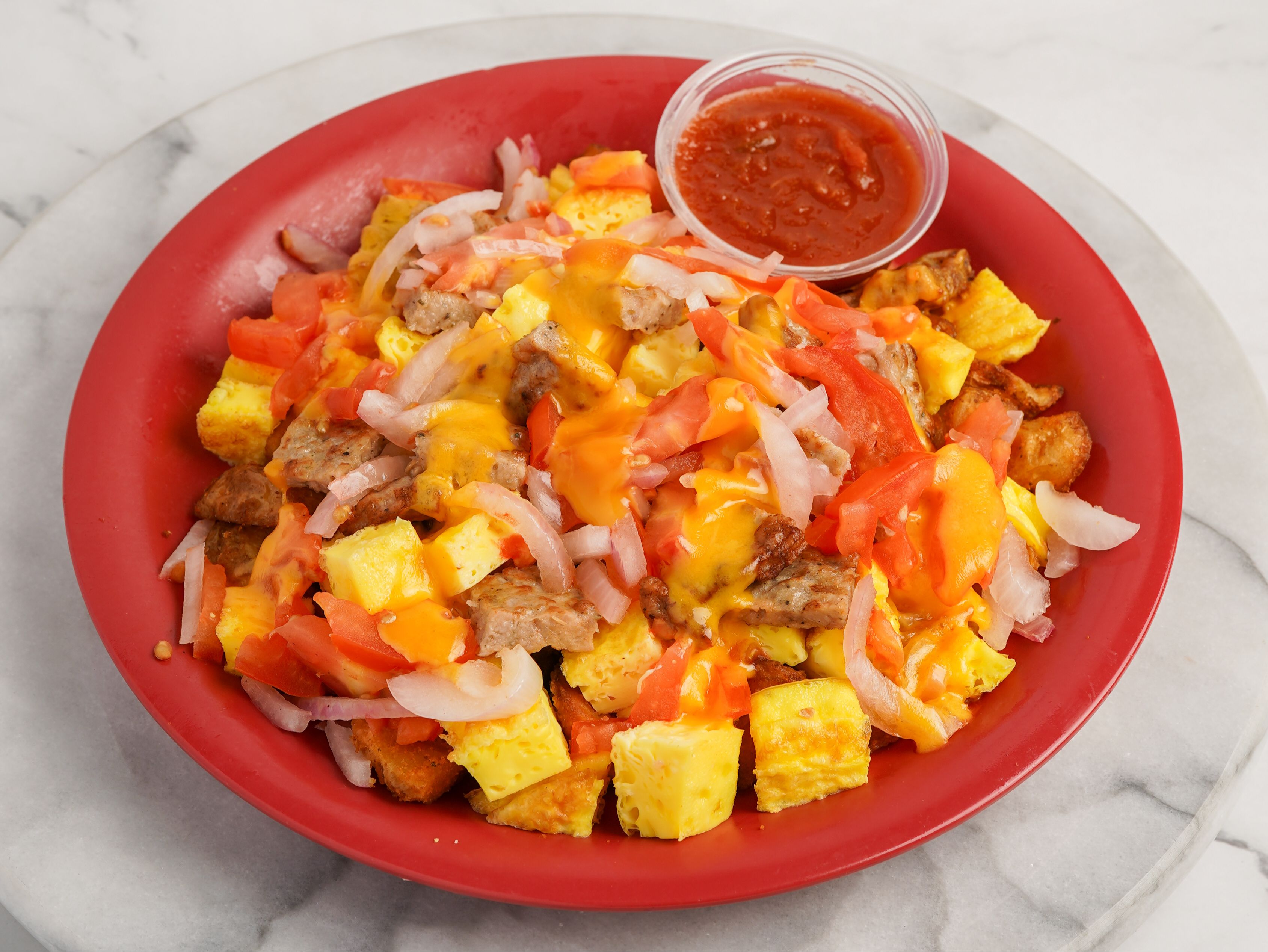 SCRAMBLE BOWL (NO BAGEL).
