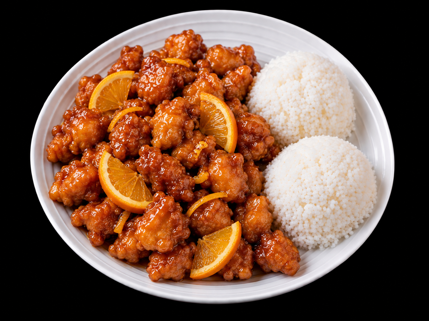 Orange Chicken.