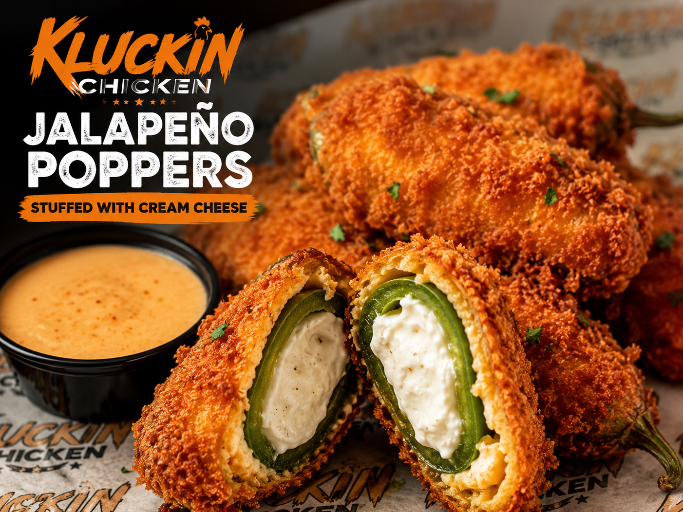 Kluckin Jalapeno Poppers.