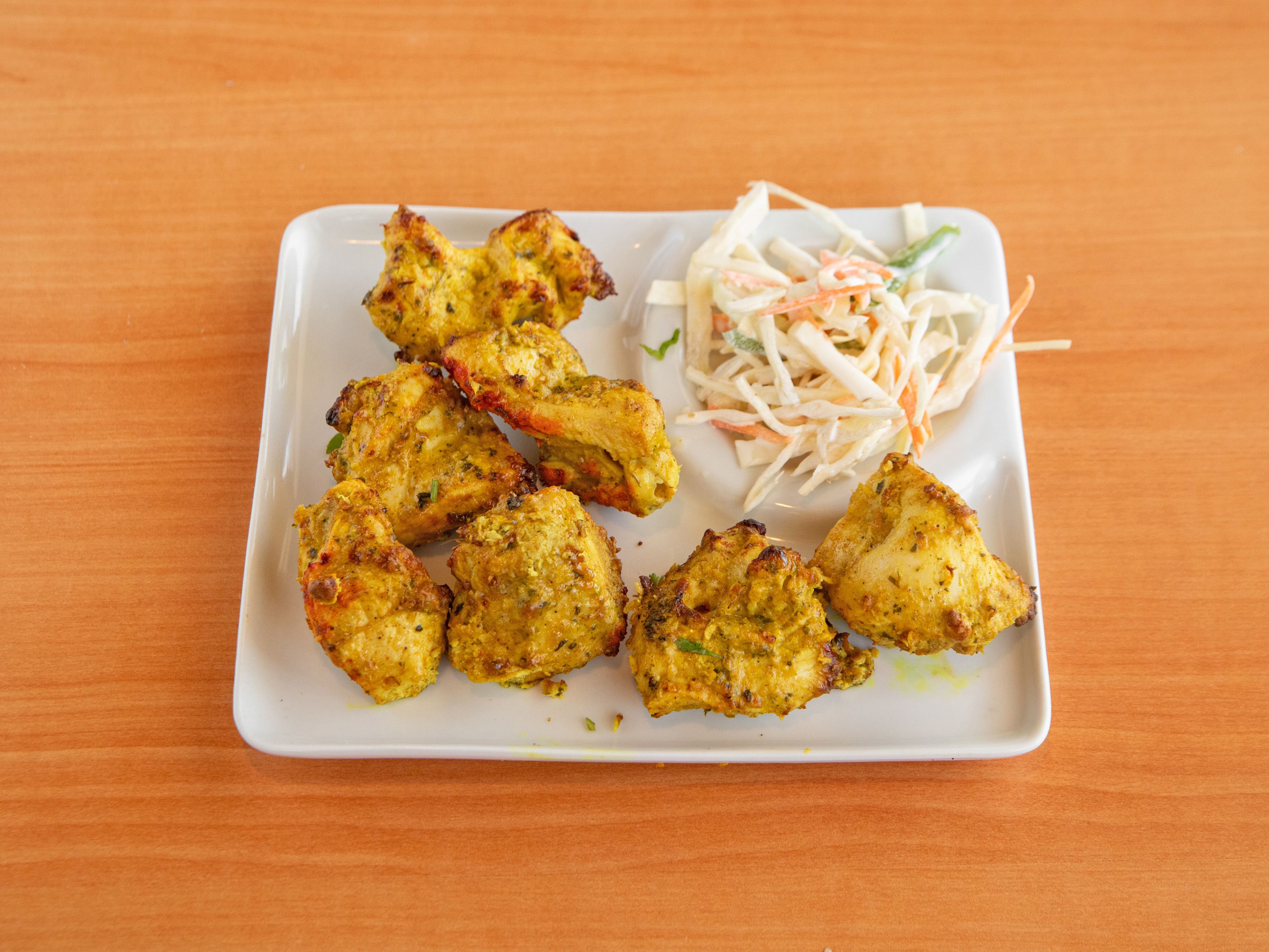 Chicken Malai Kebab.