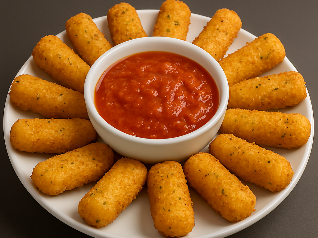 Mozzarella Sticks 9 PCS.