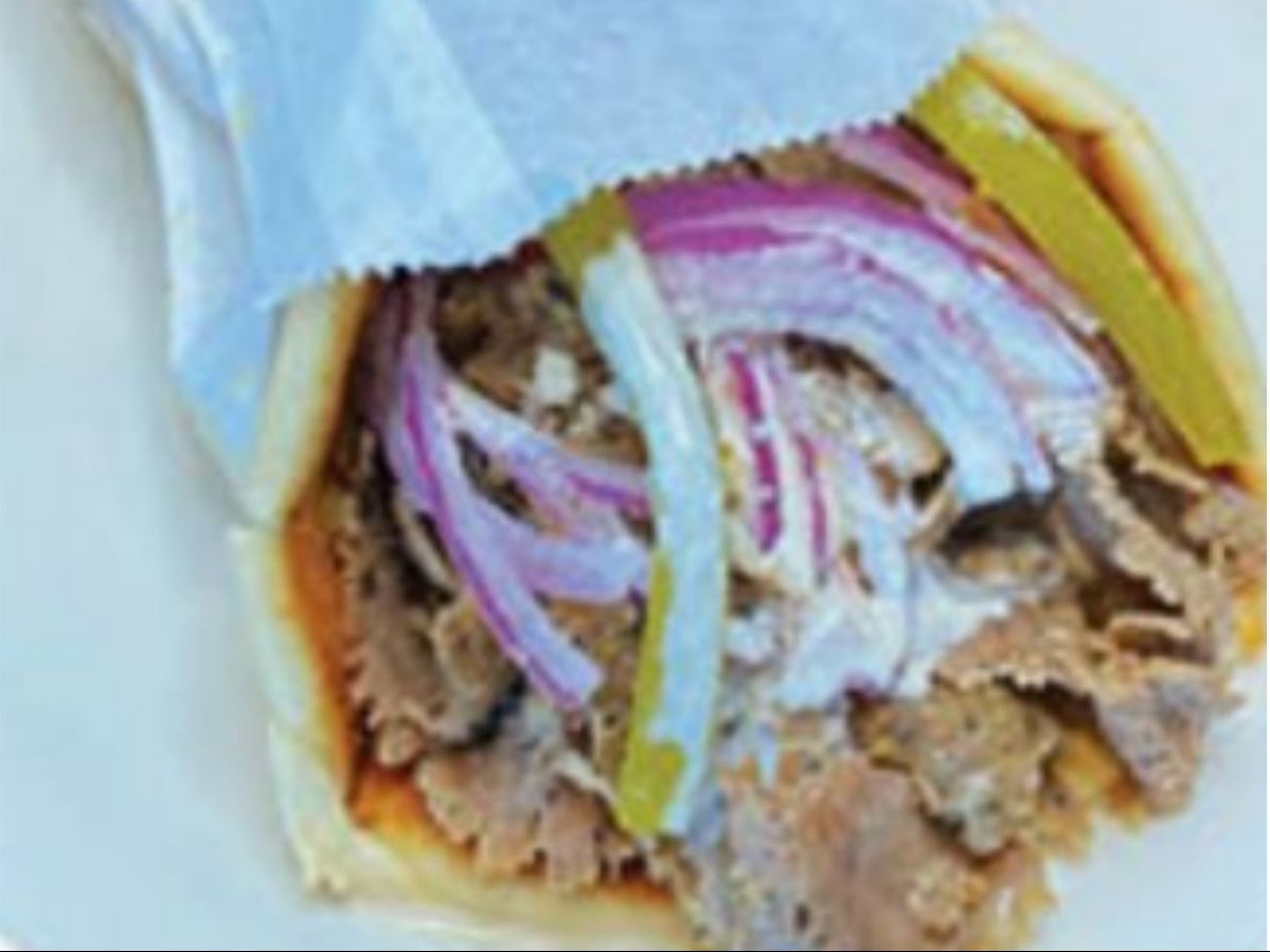 Shawarma Gyro Wrap.