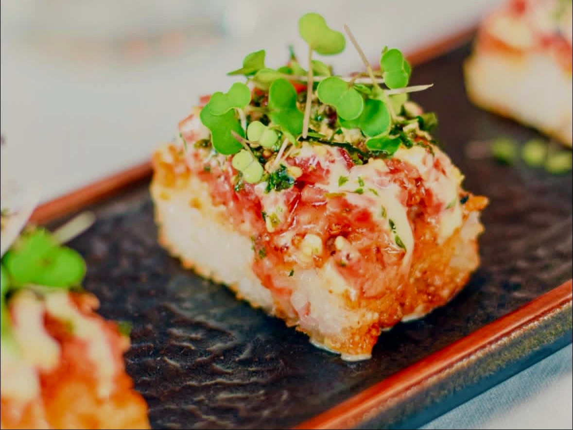 Crispy Tuna Rice.