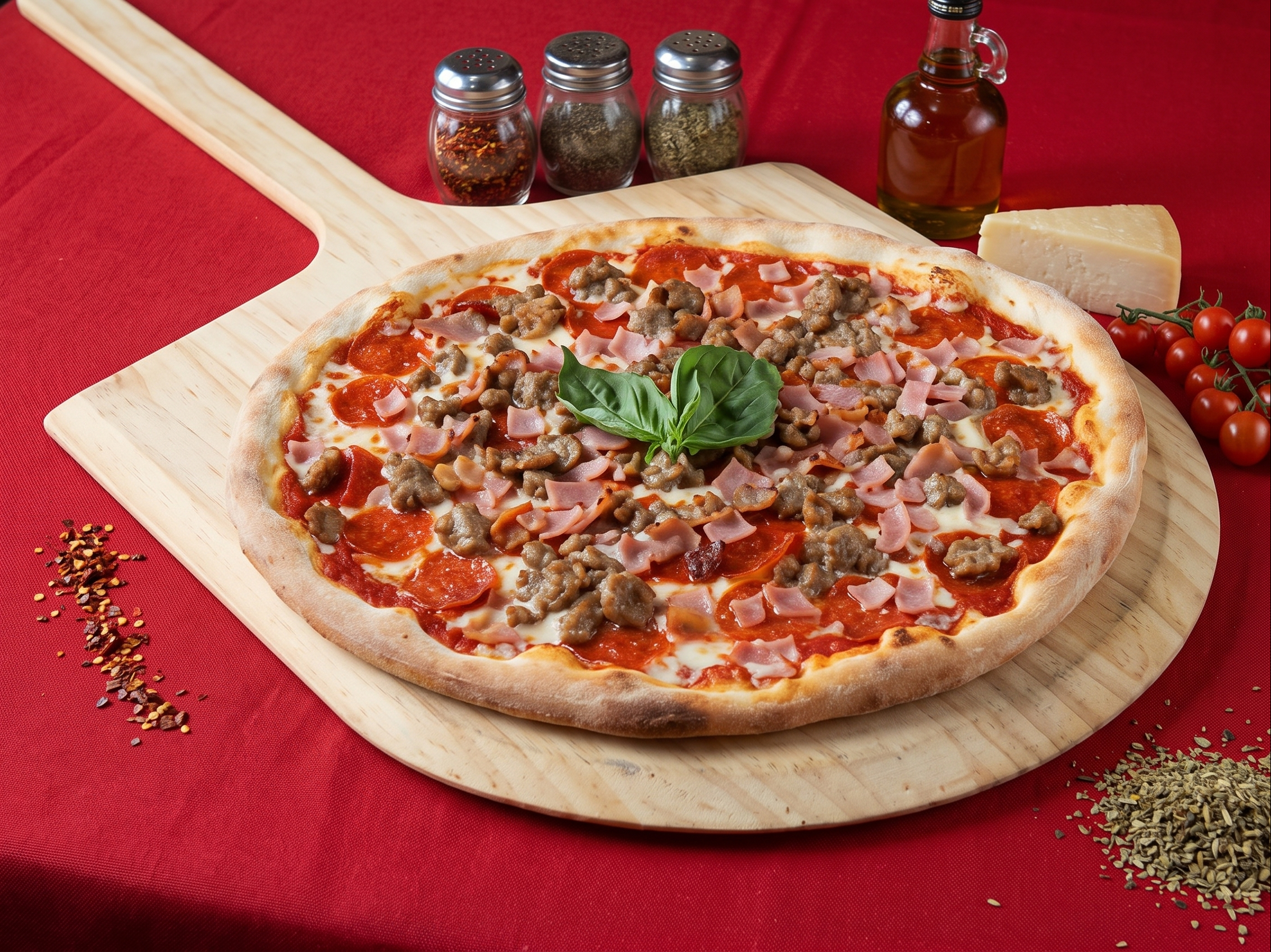 Meat Lovers Pizza (Large).