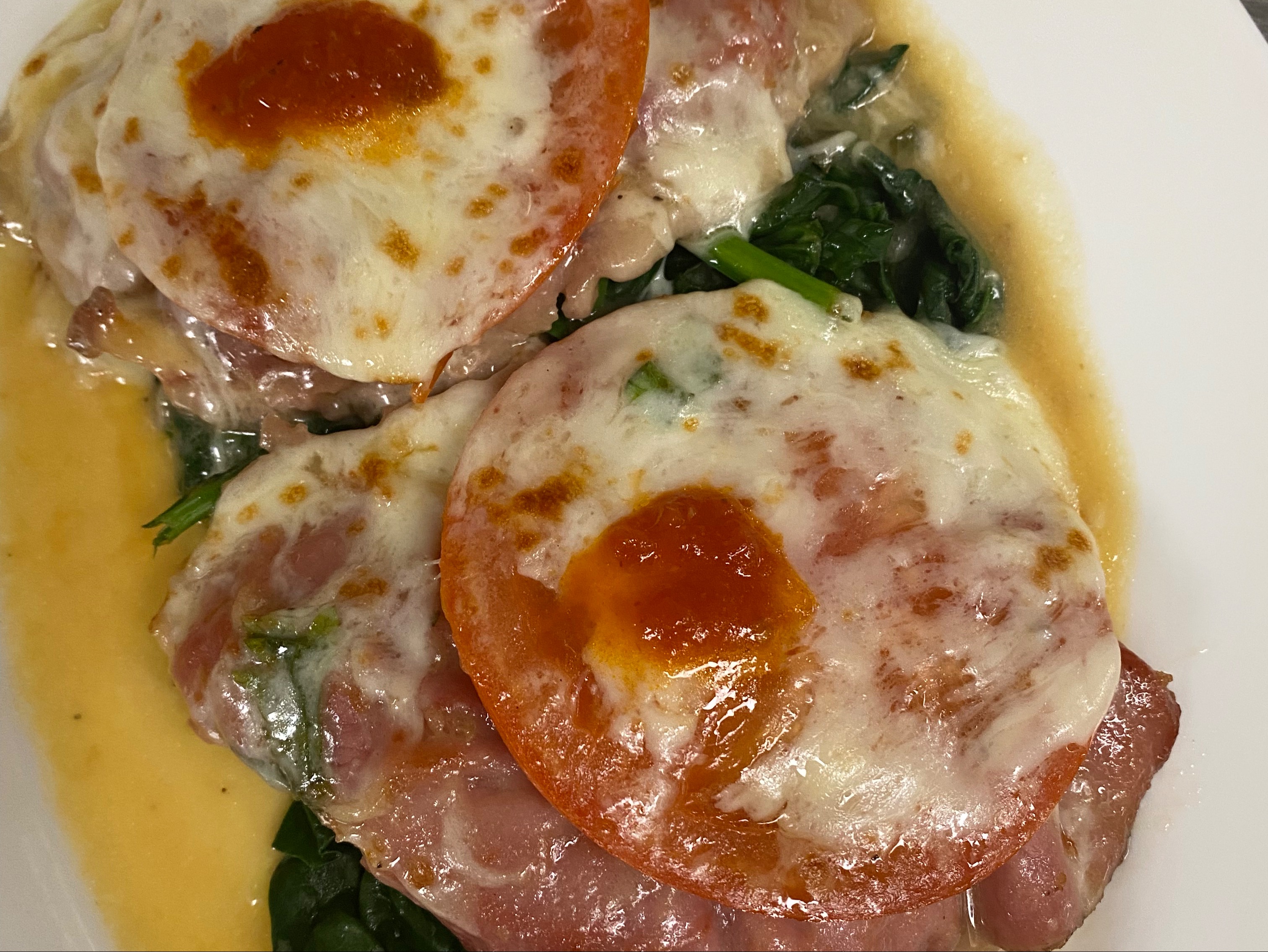 Chicken Saltimbocca.