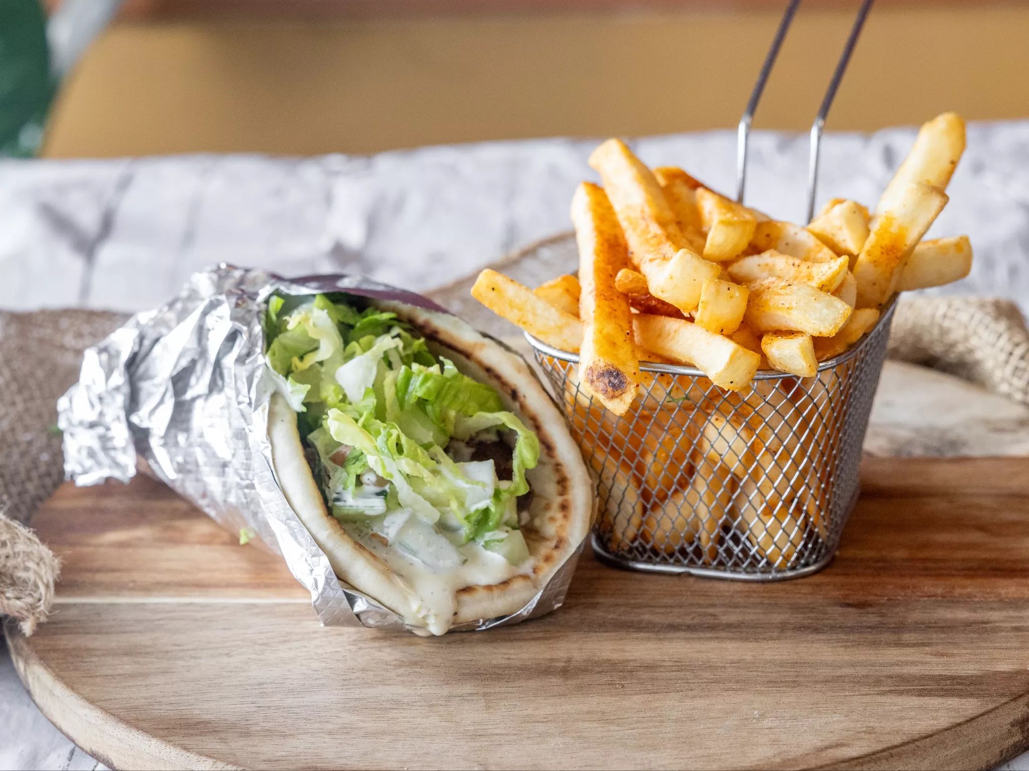Friday Falafel Gyro