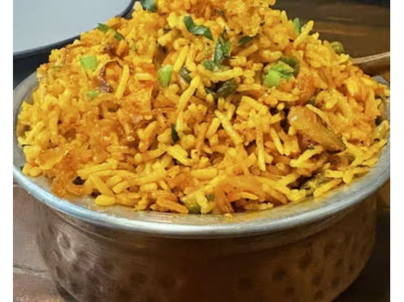 Veggie Biryani.