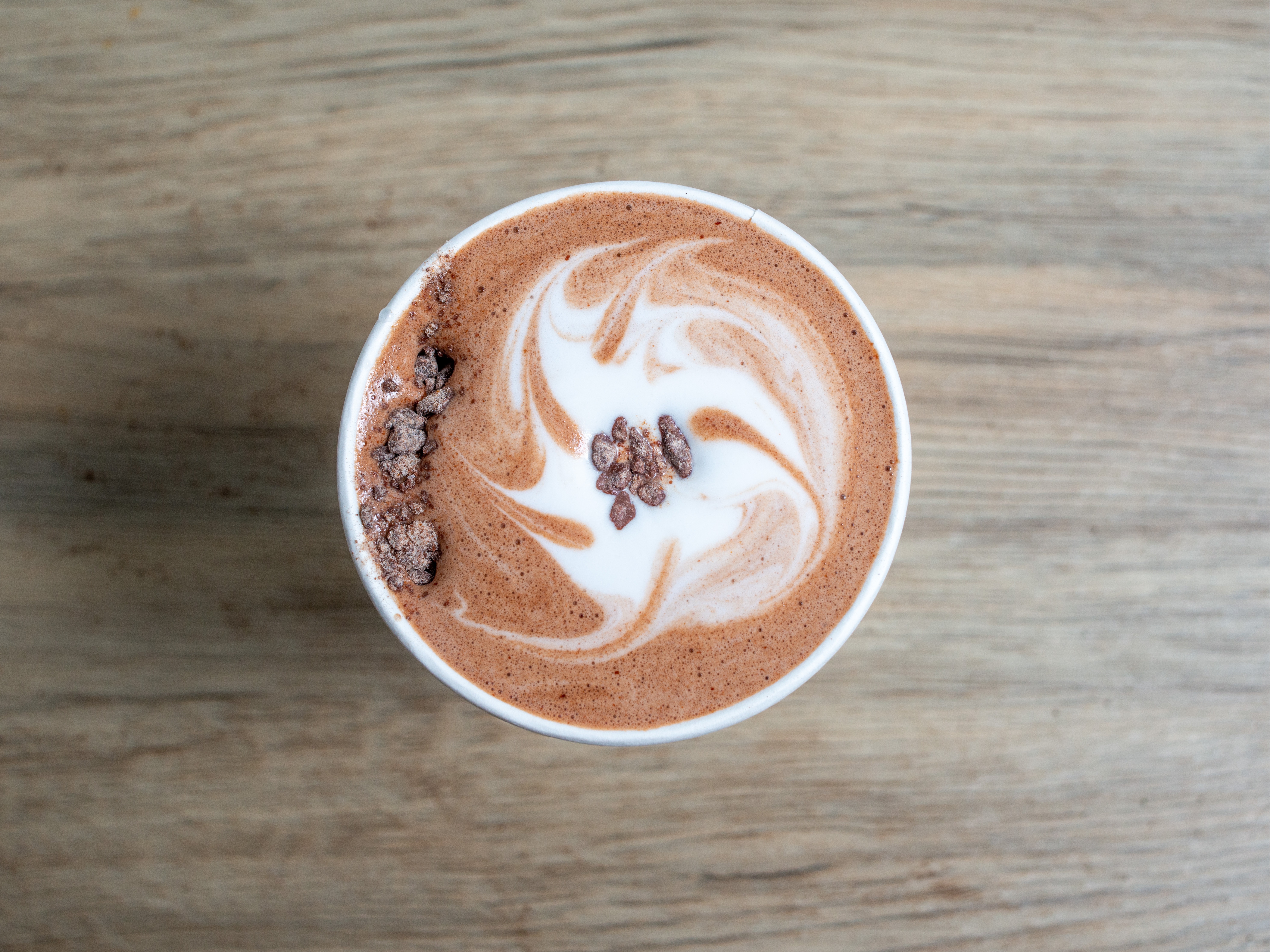 Spicy Maya Hot Chocolate.