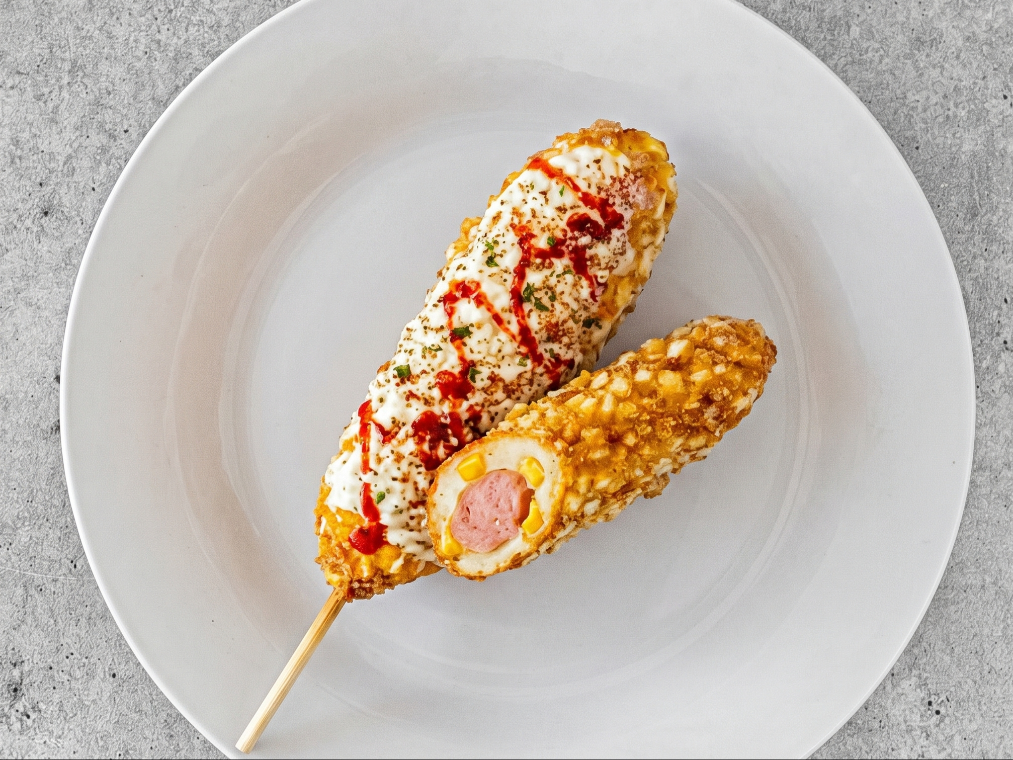 Natcho Cheese Hotdog.