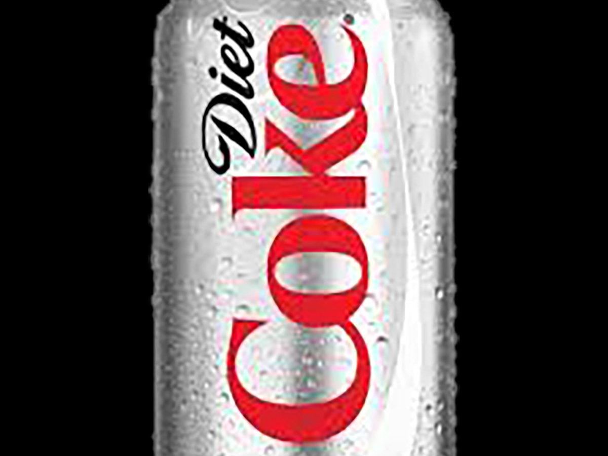 DIET COKE.