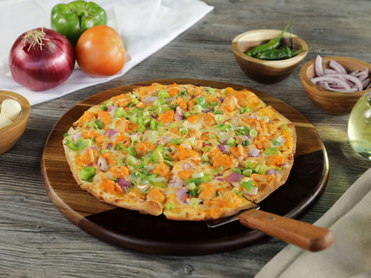 Buffalo Chicken Pizza.