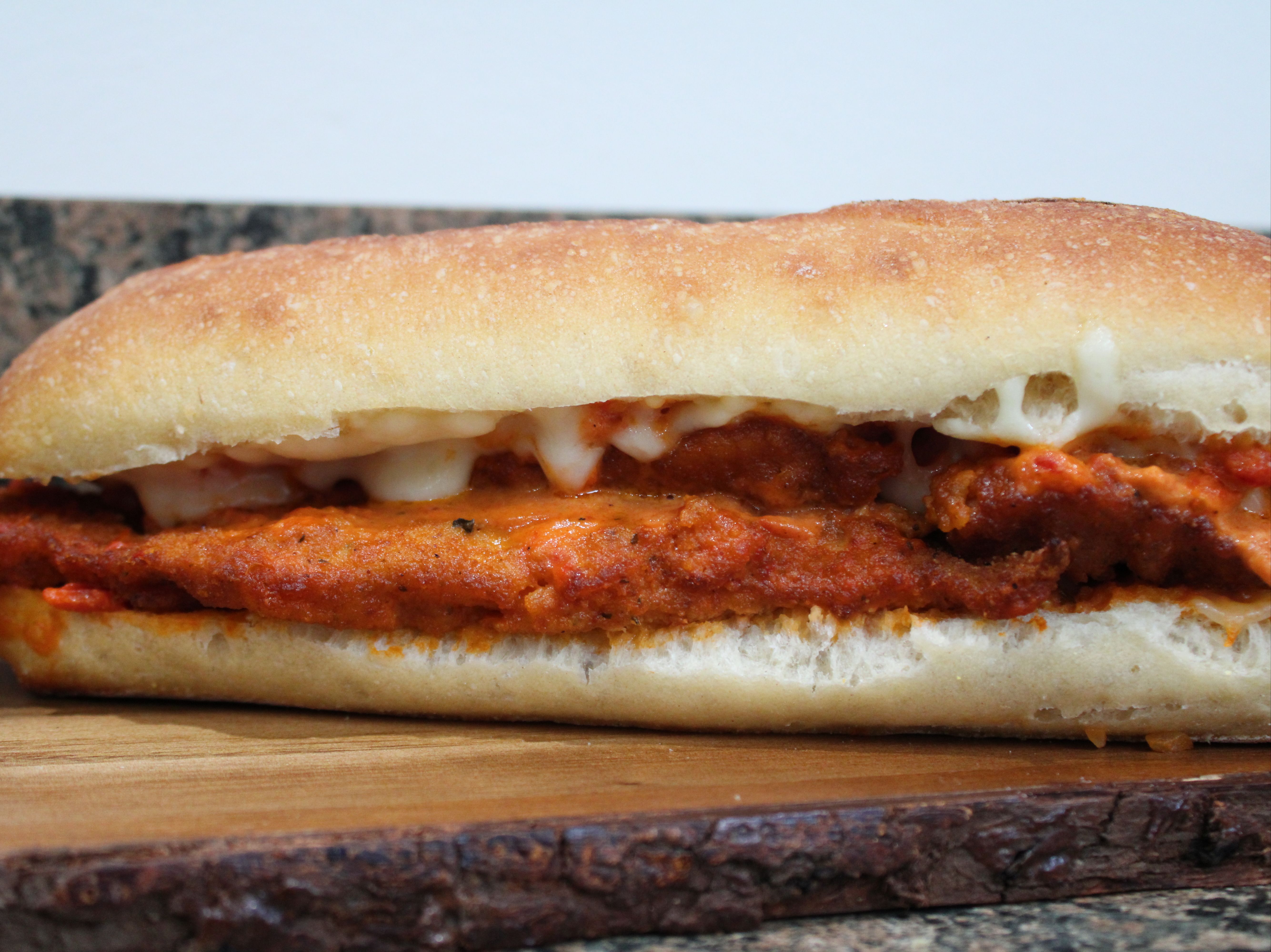 Drunk Chicken Parm Sub.