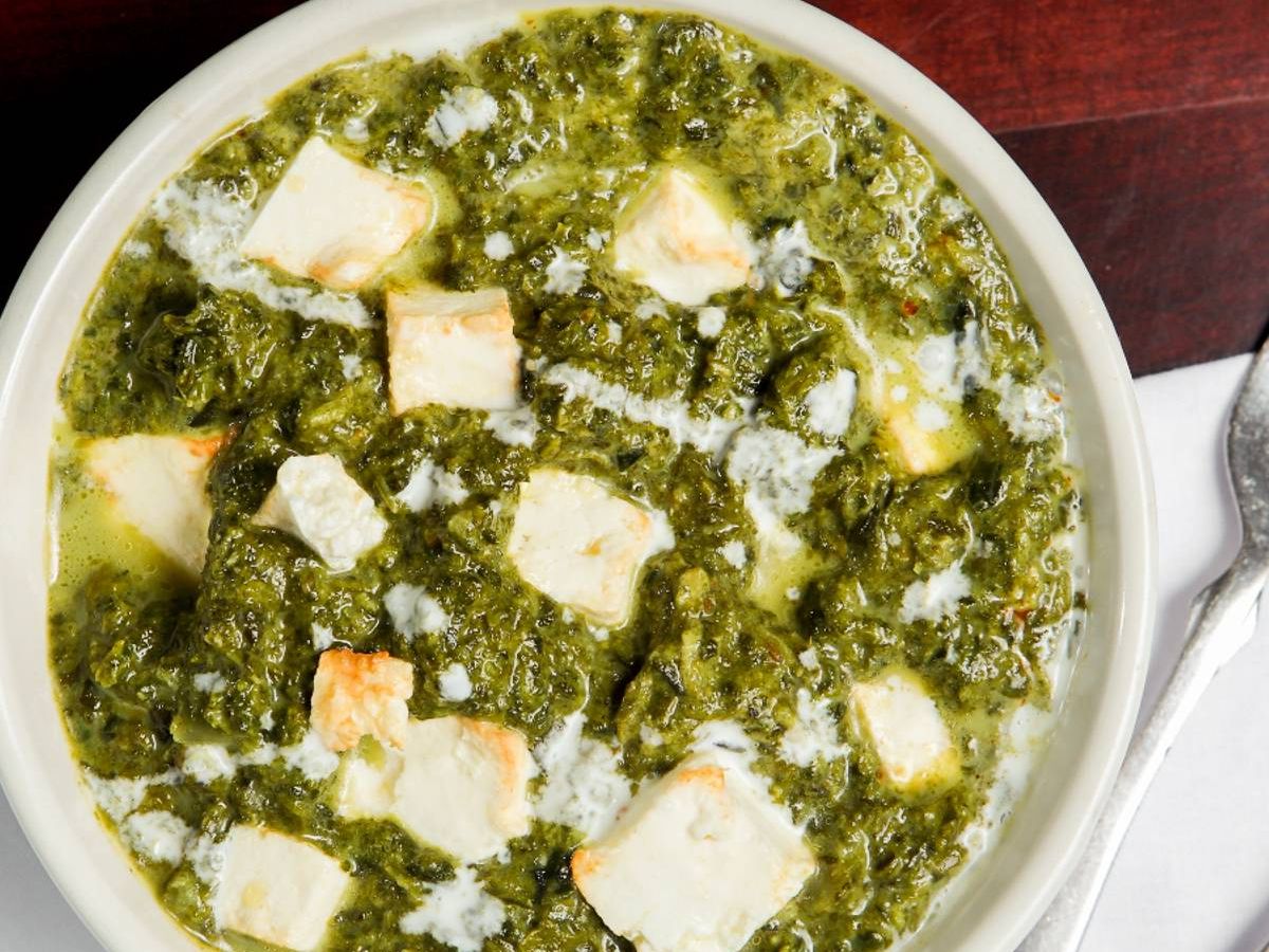Palak Paneer*.