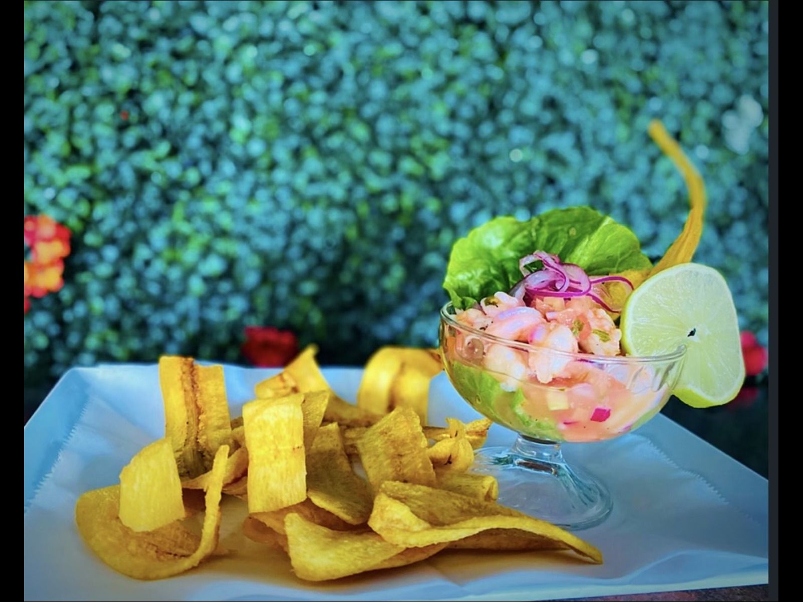 CEVICHE DE CAMARONES