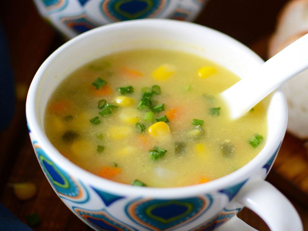 Sweet Corn Soup.
