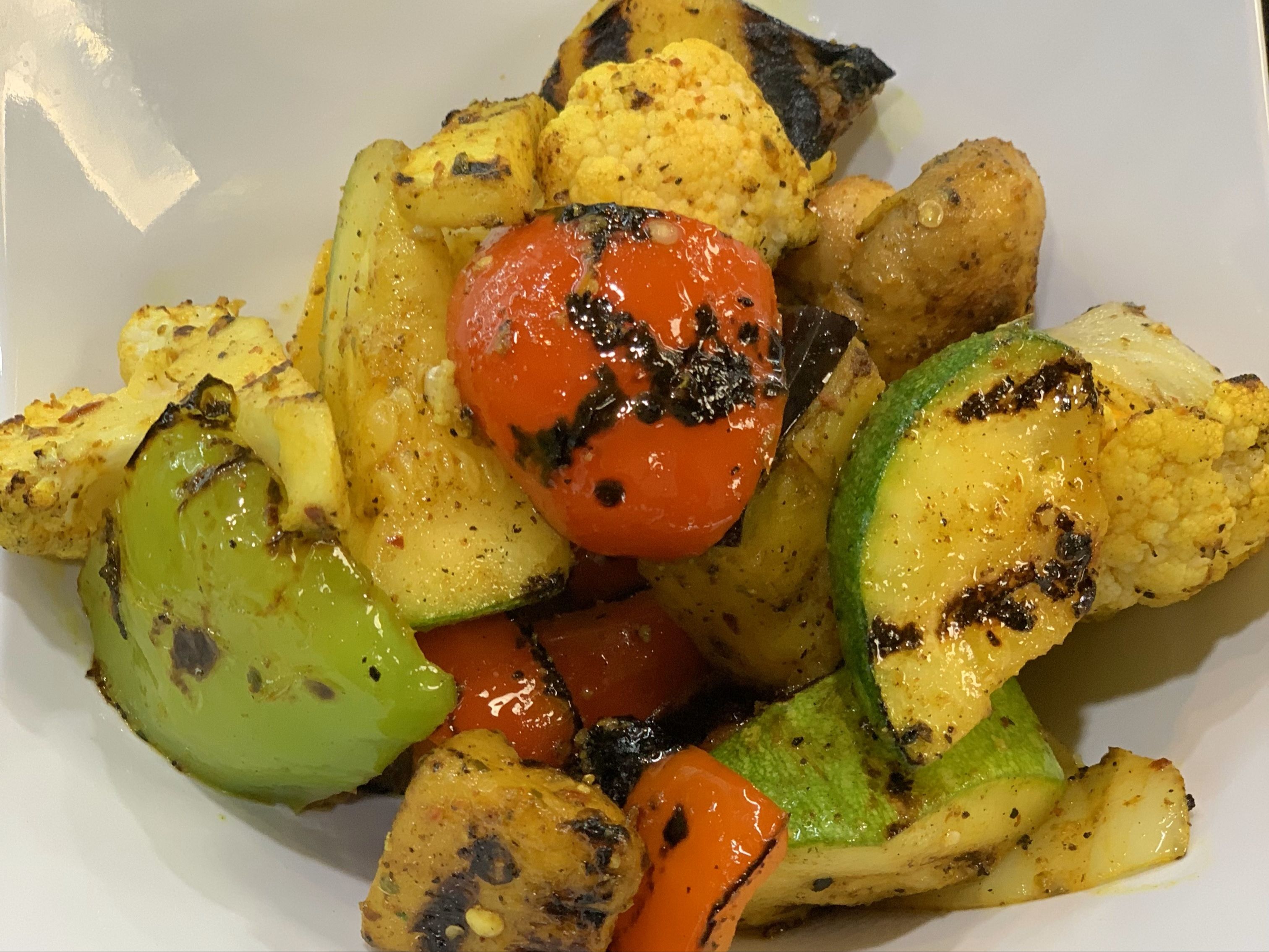 Side Roasted Veggies.