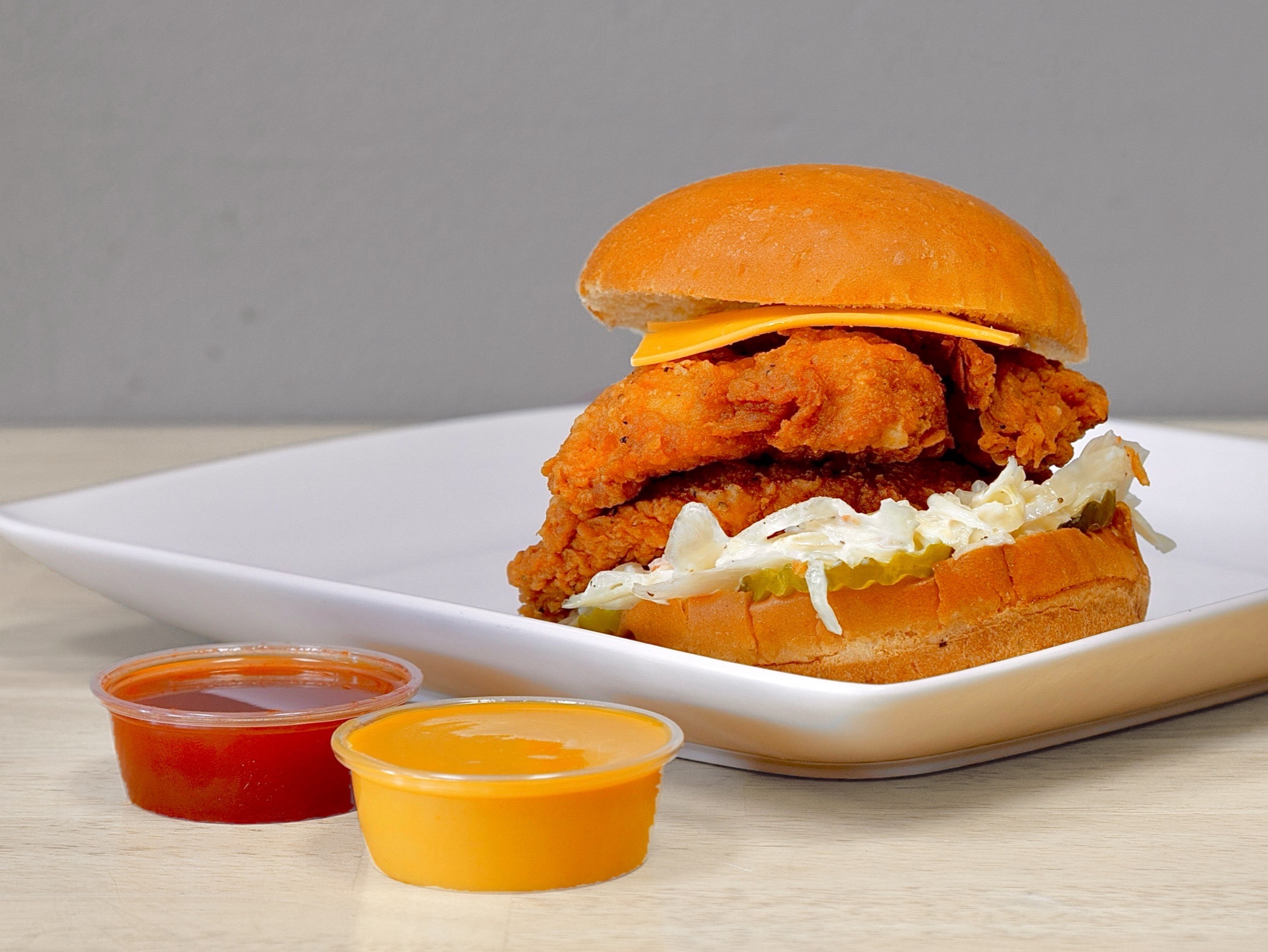 Nashville Hot Chicken Sandwich Only.