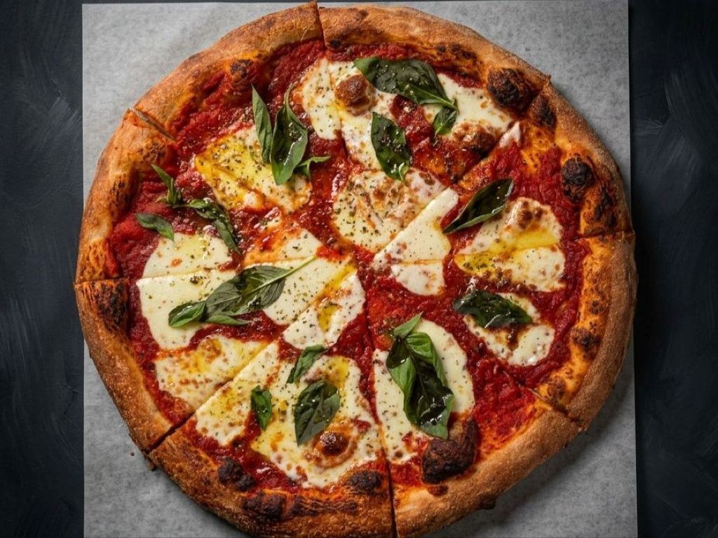 Large Margherita Neapolitan.