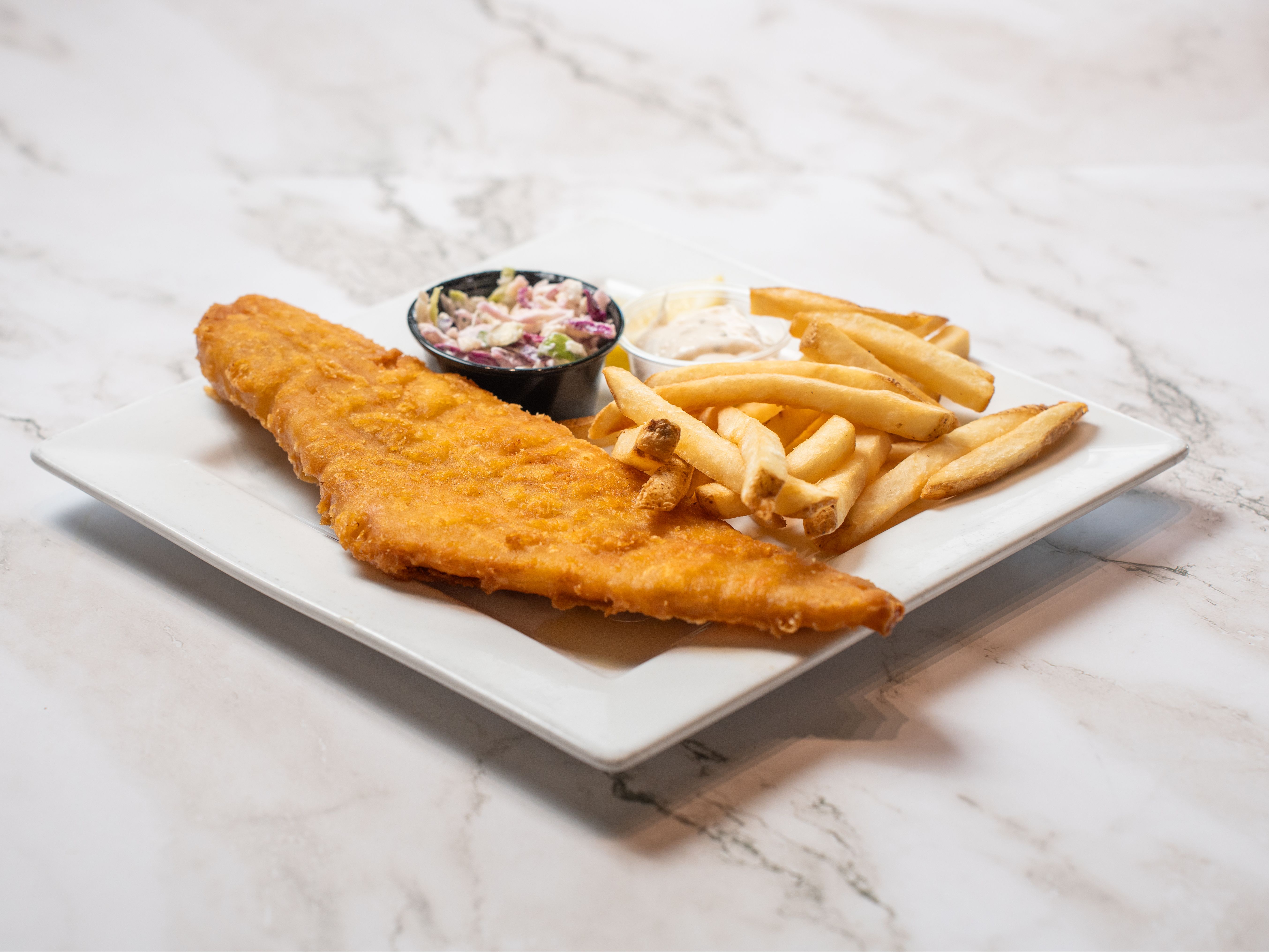 Fish and Chips.