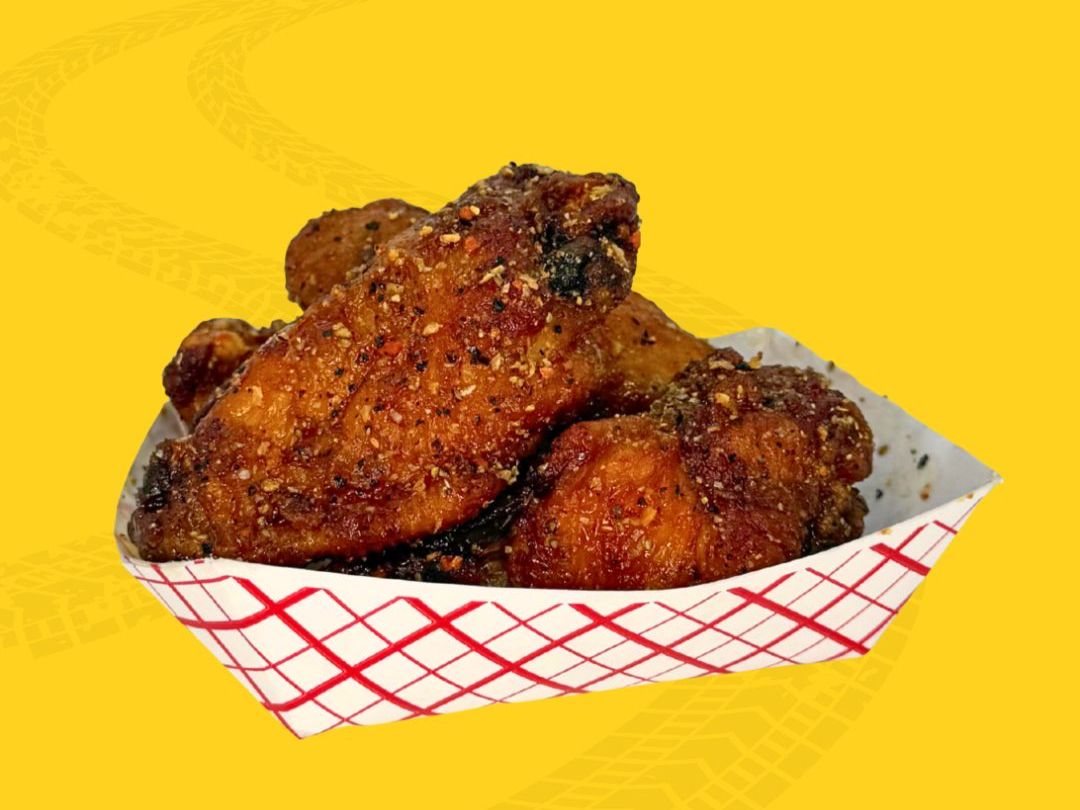 Garlic Parmasean Wings (Dozen).