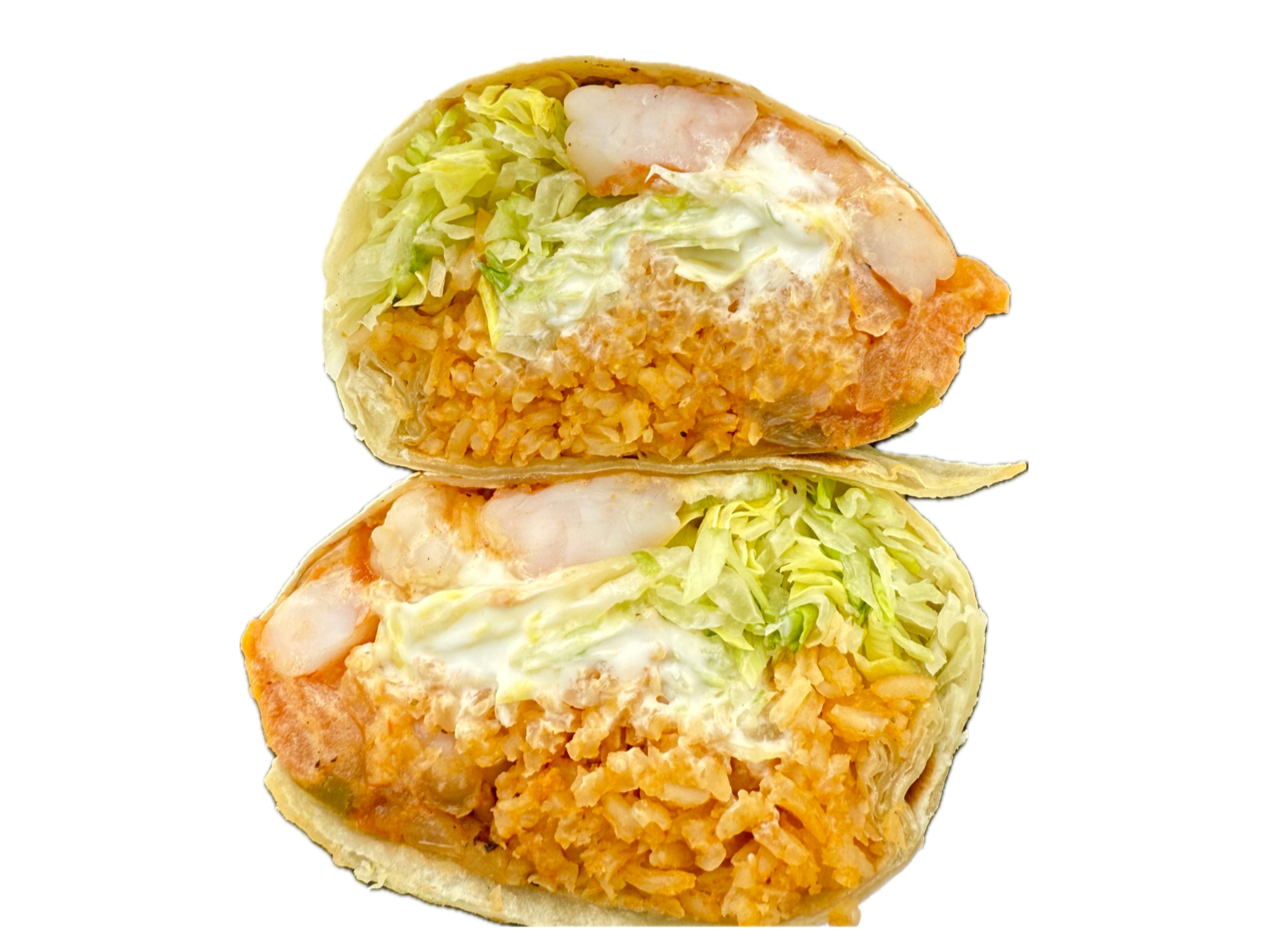 Shrimp Burrito.