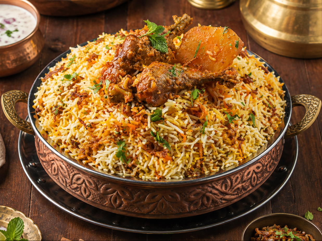 Chicken Biryani.