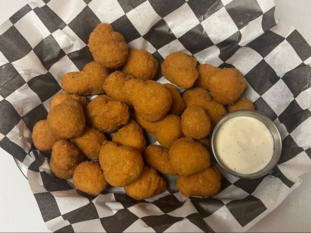 Breaded Mushrooms.
