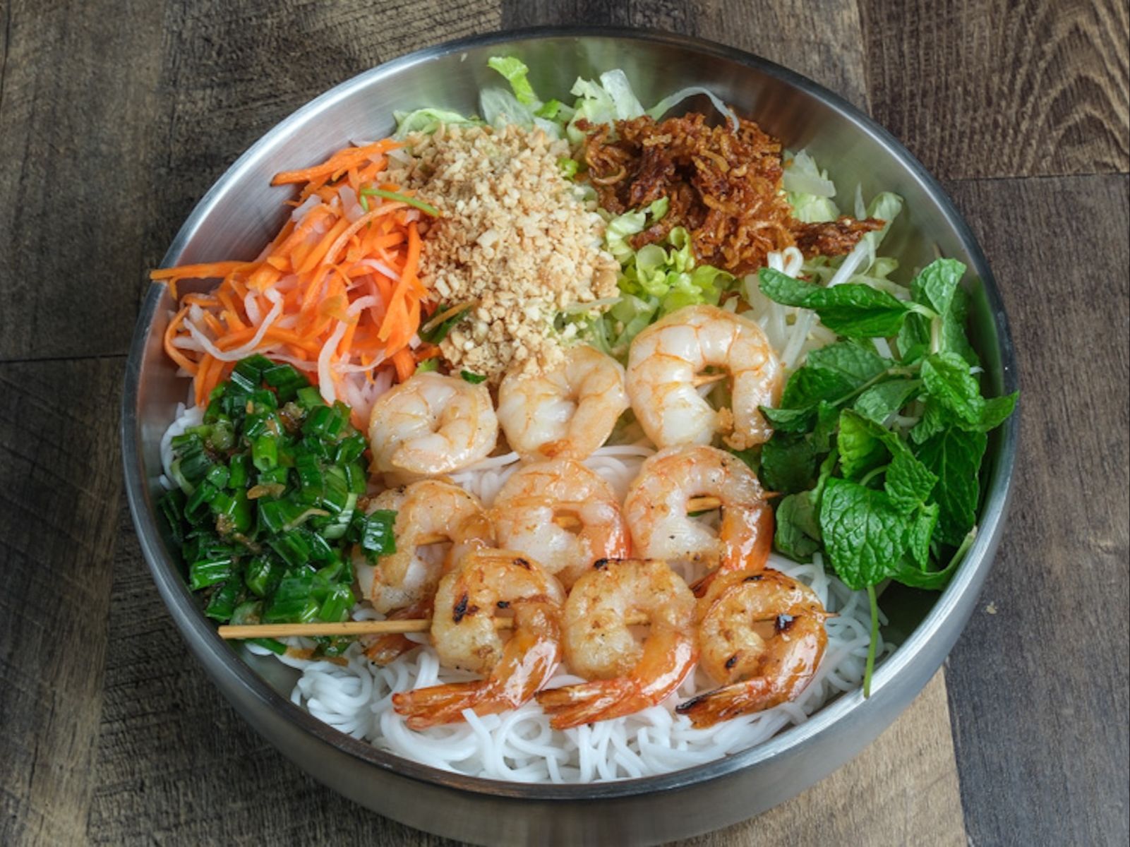 N7- Shrimp Only Noodle Salad.