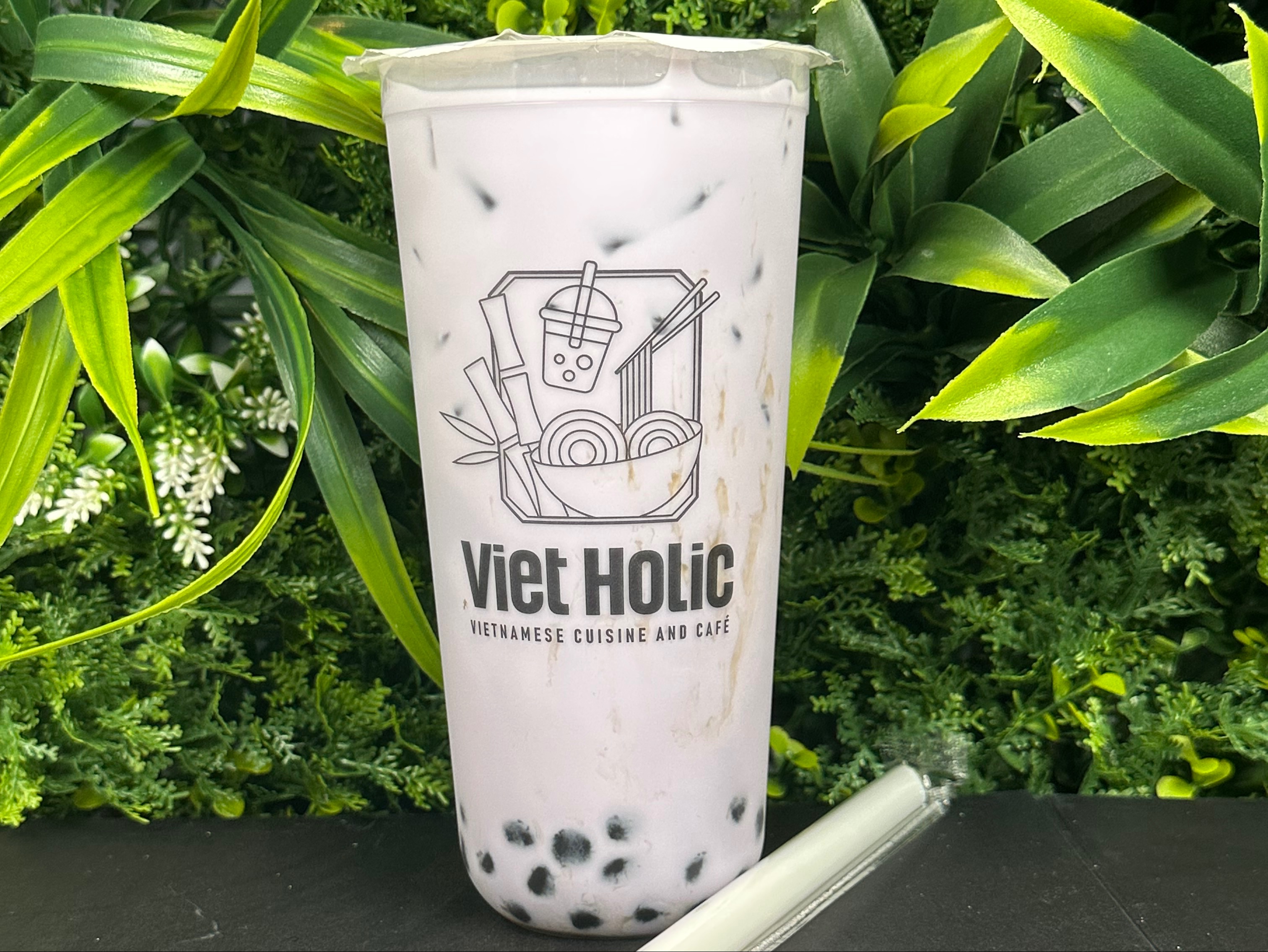 TARO MILK TEA.