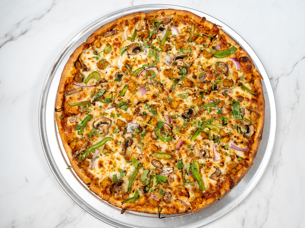 Paneer Tikka Masala Pizza