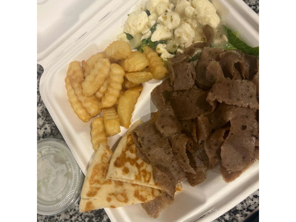 Gyro Platter.