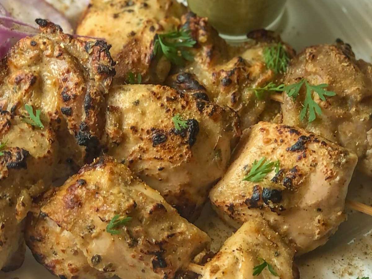 Malai Chicken Tandoori.