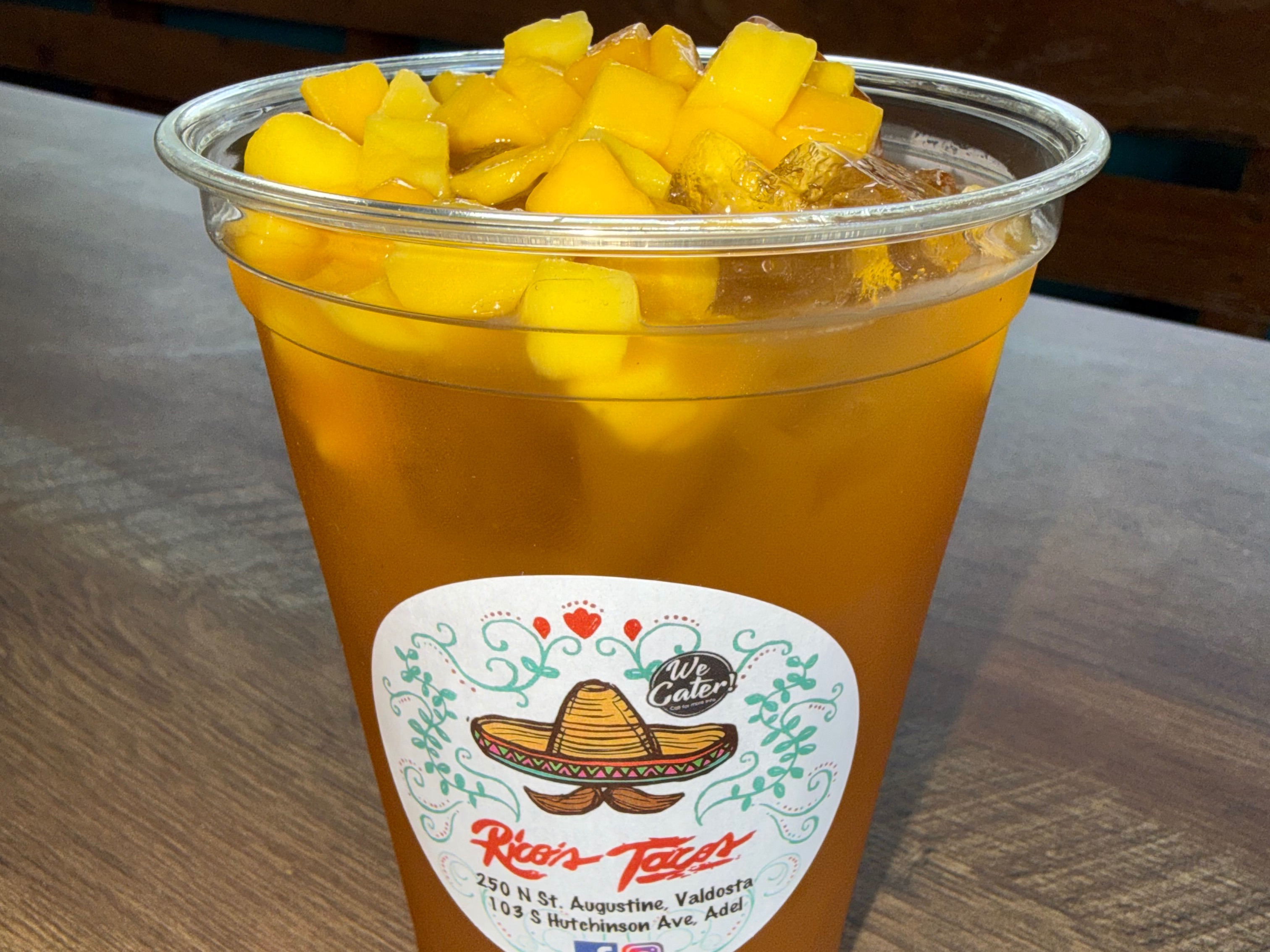 Mango Iced Tea.