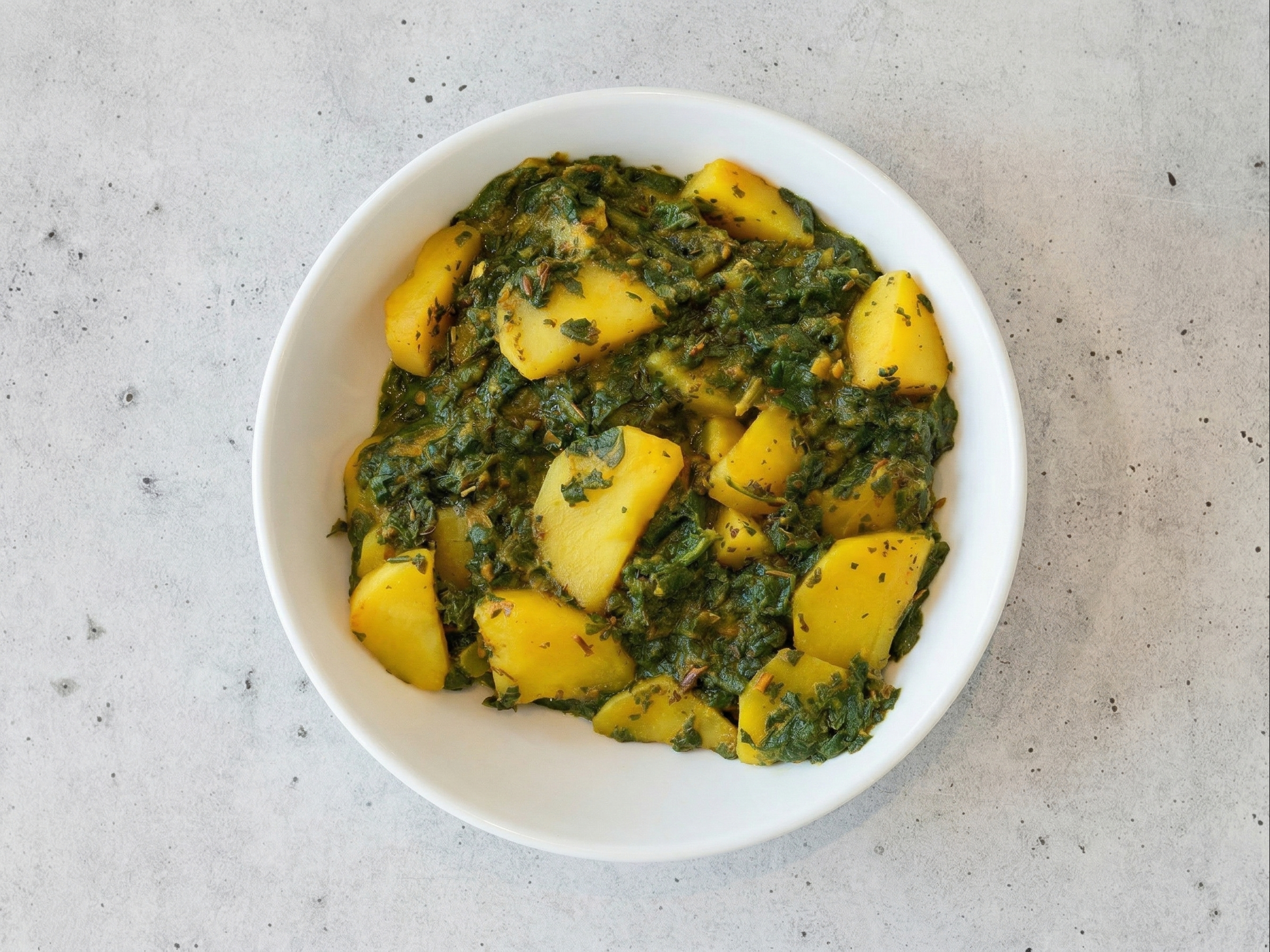 PALAK ALOO METHI