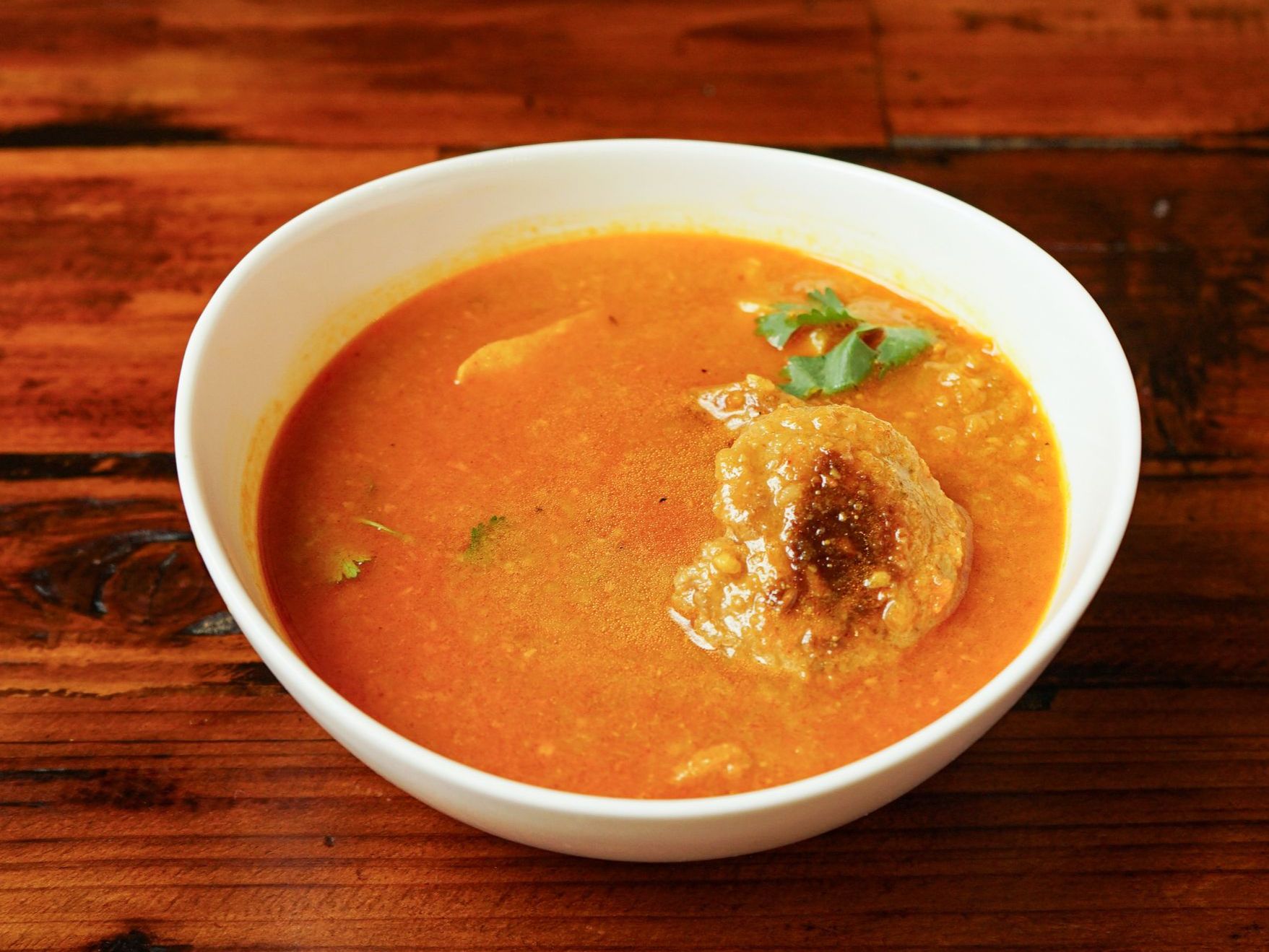 M07. Green Banana Kofta Curry