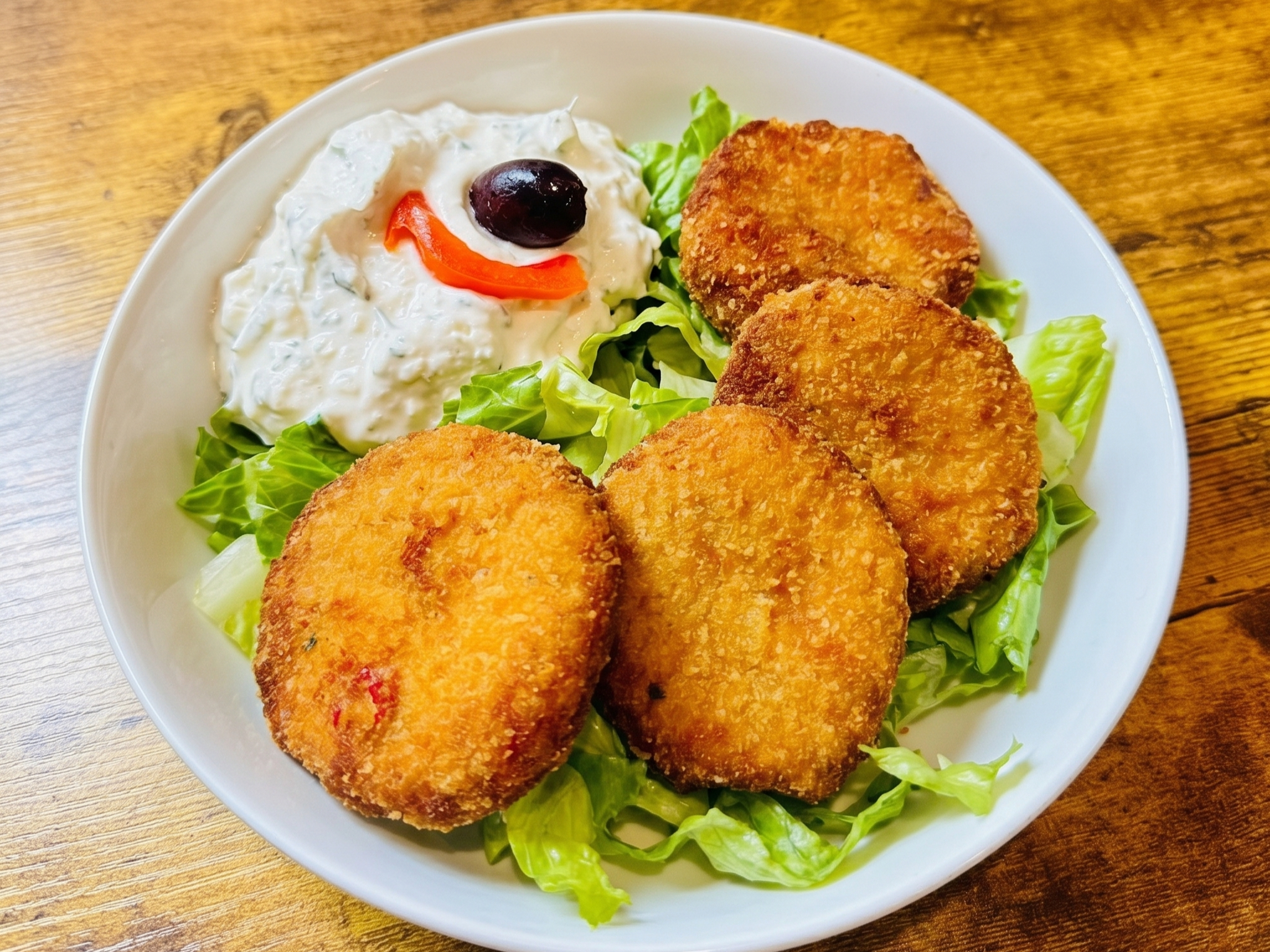 Zucchini Croquettes.