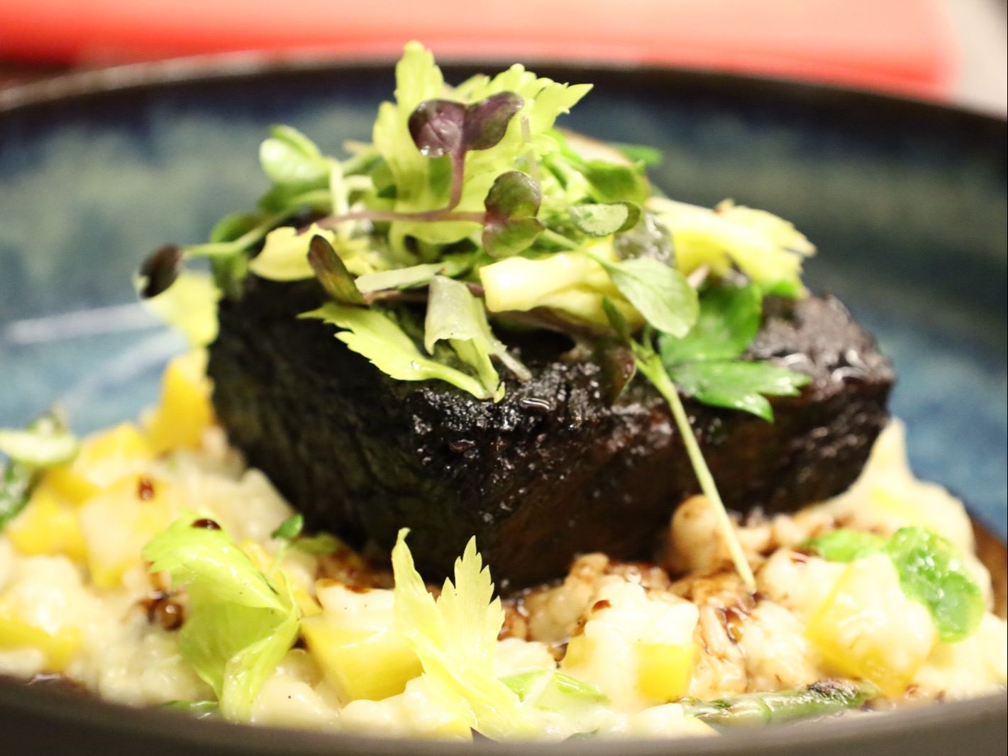 Slow Cooked Short Ribs.