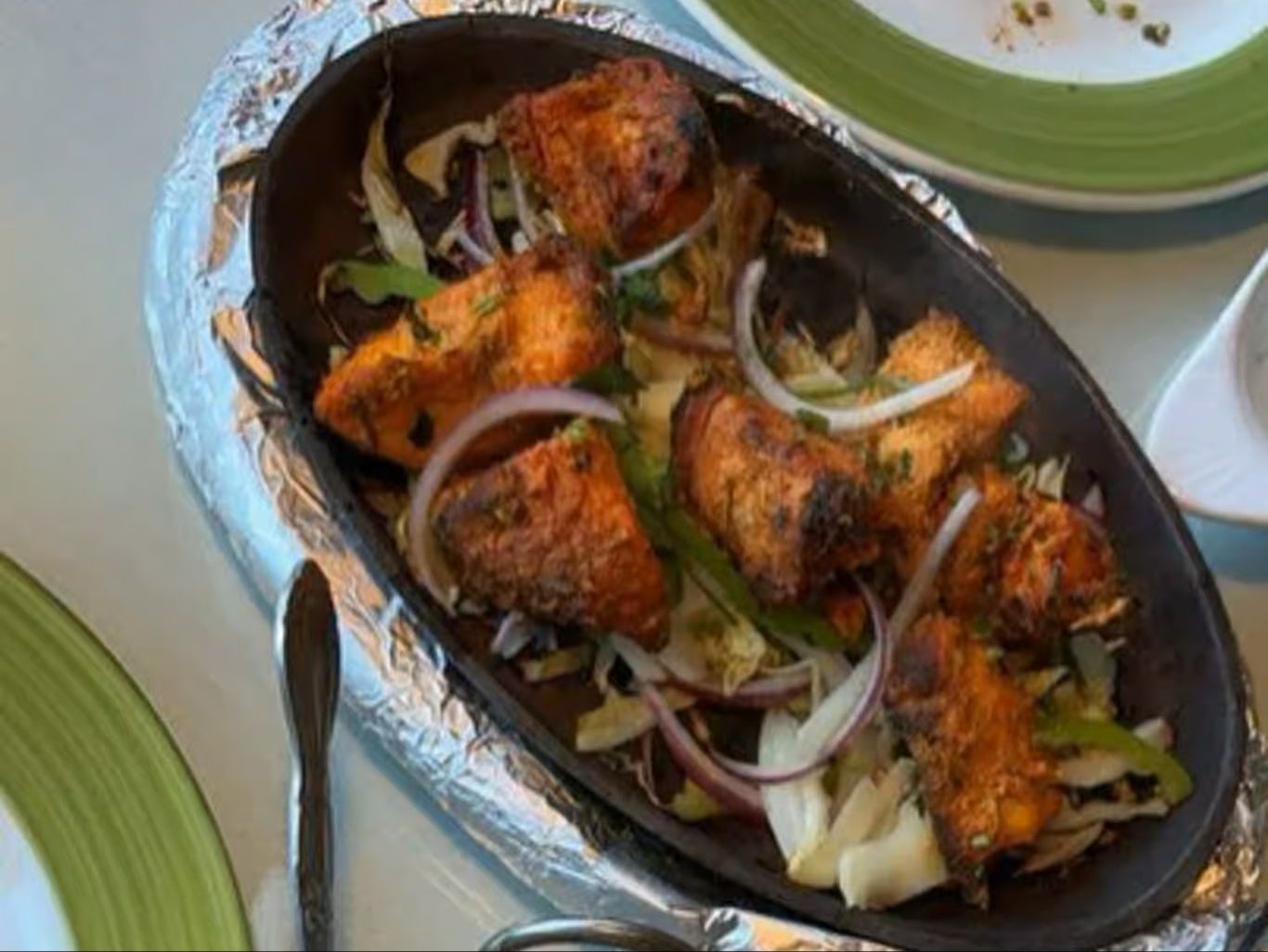 Lamb Boti Kebab.