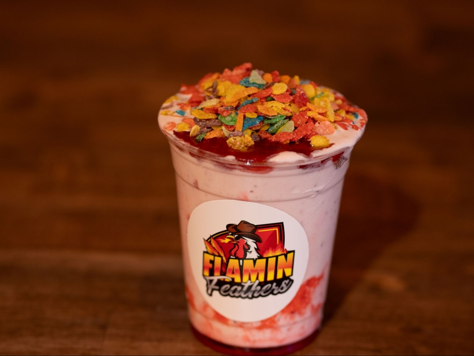 Fruity Pebbles Milkshake.