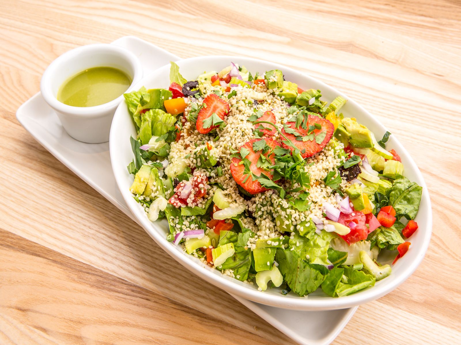 Sweet Basil Salad.