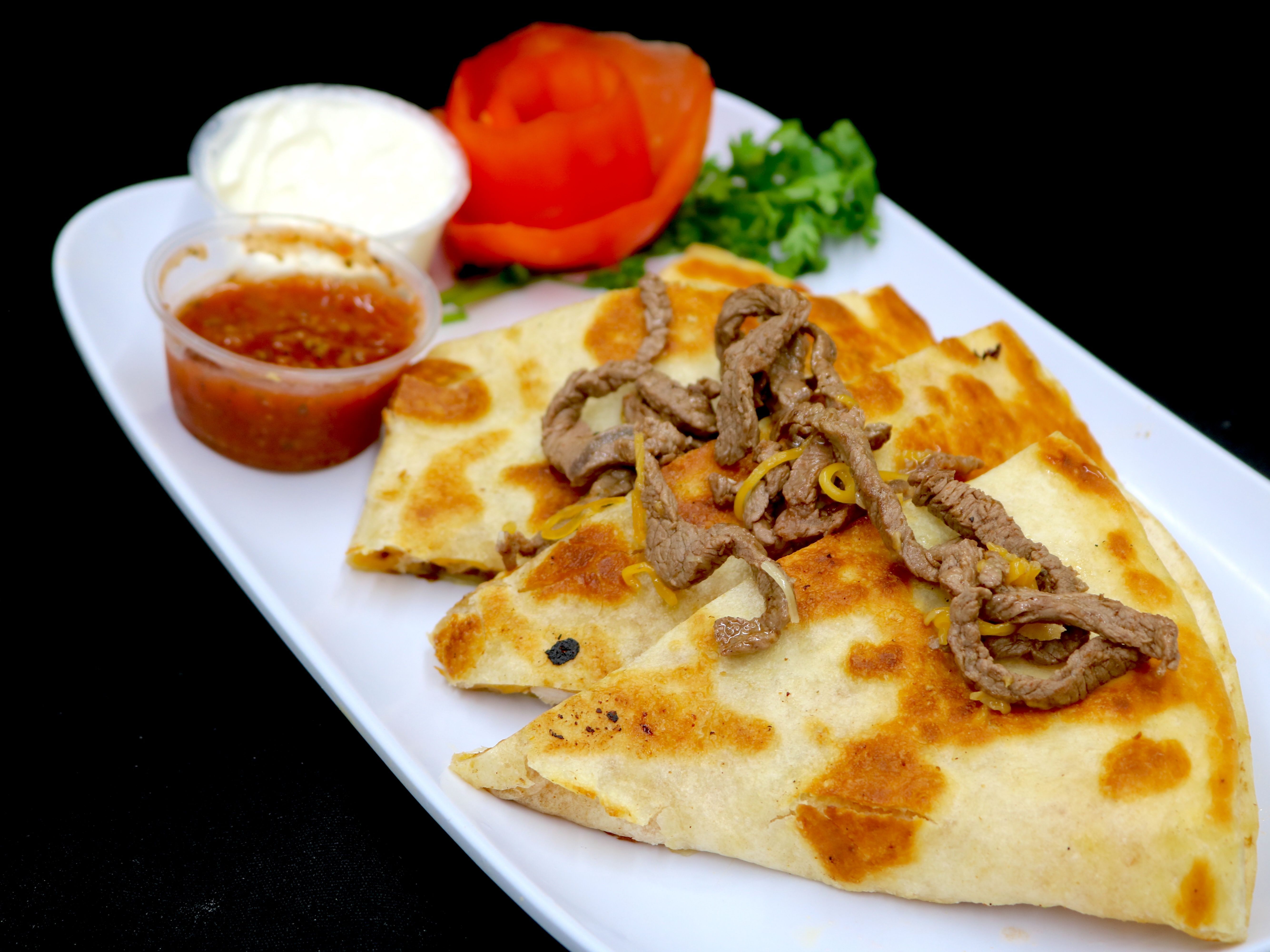 Beef Quesadilla.