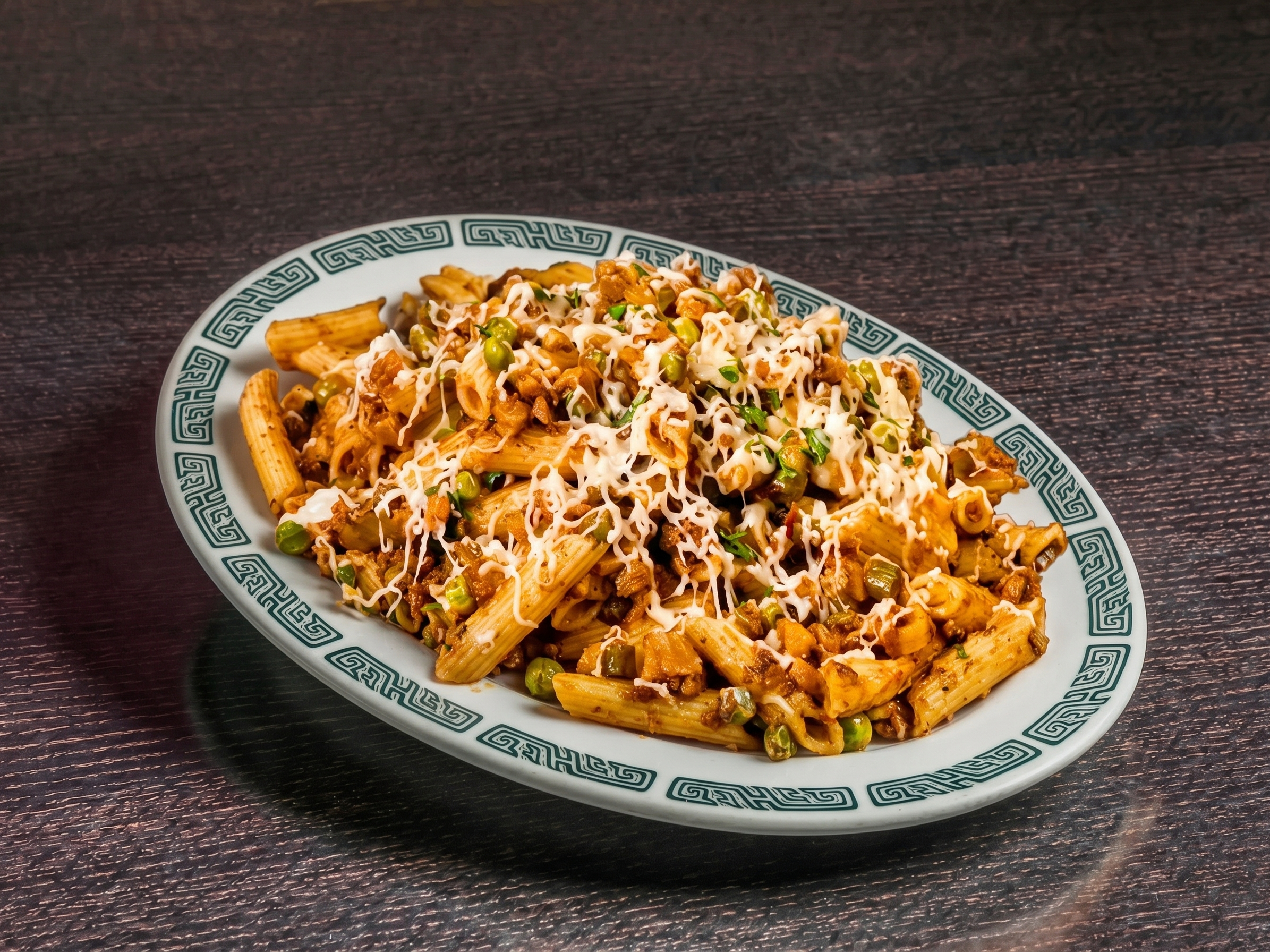 Indian Style Pasta.