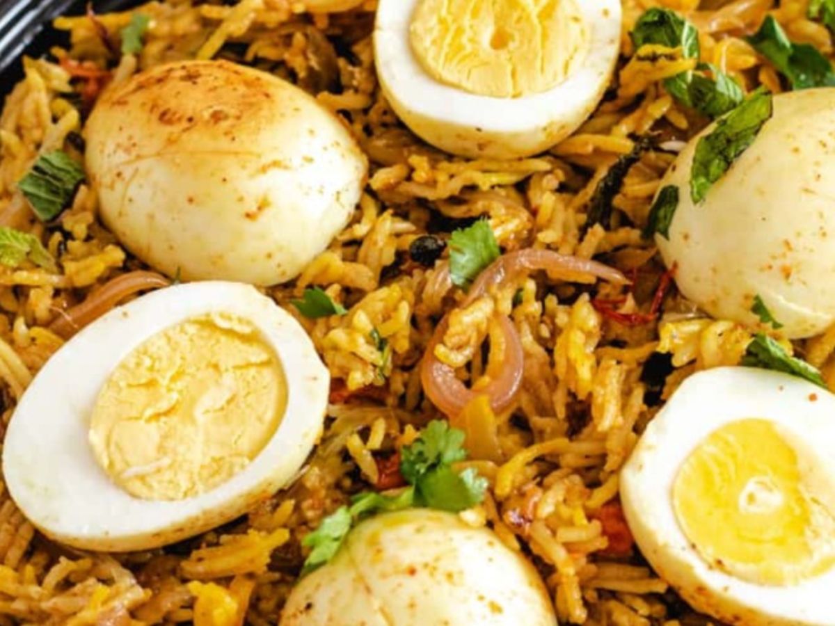 Egg Biryani.