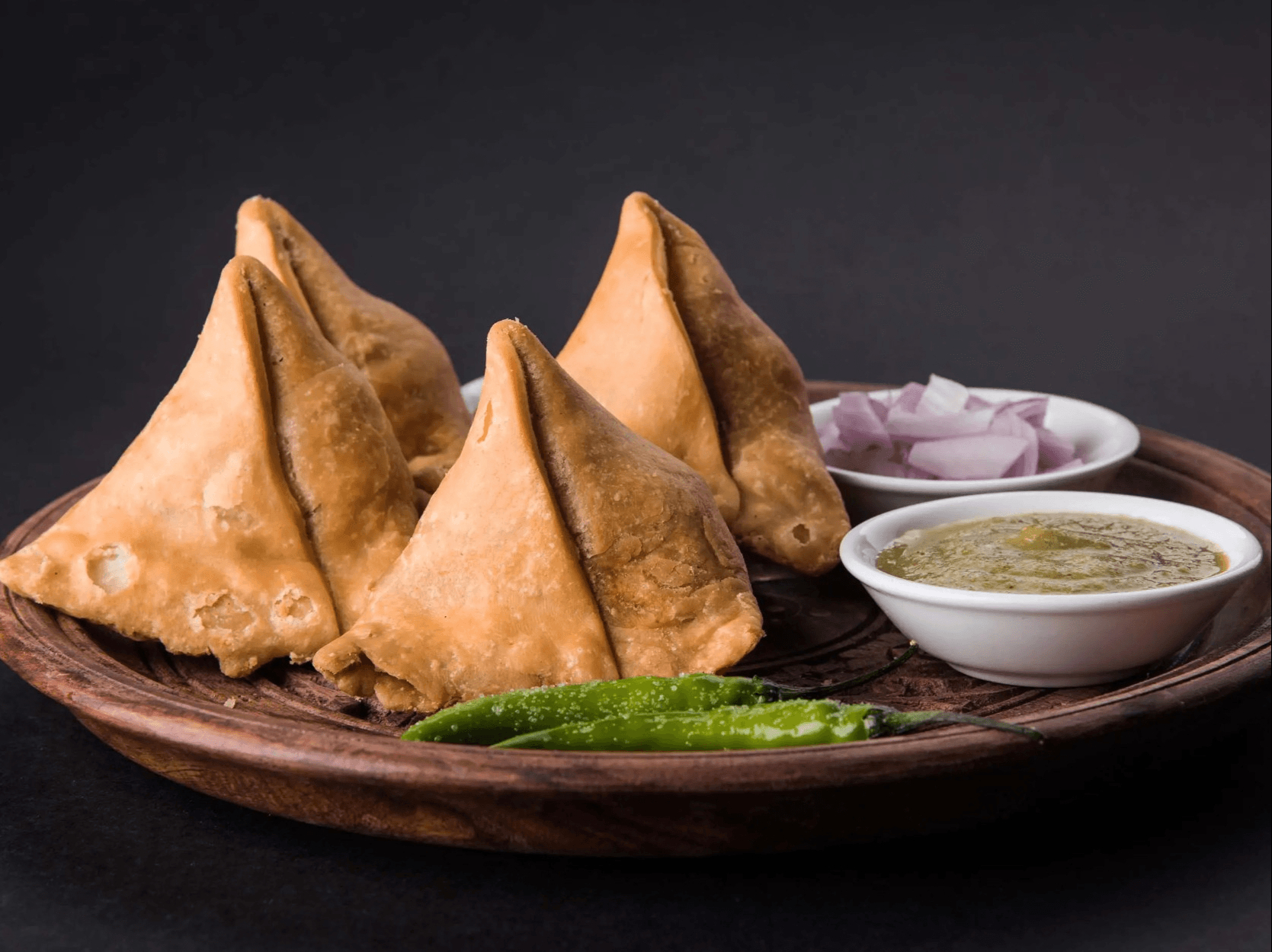 Veg Samosa.