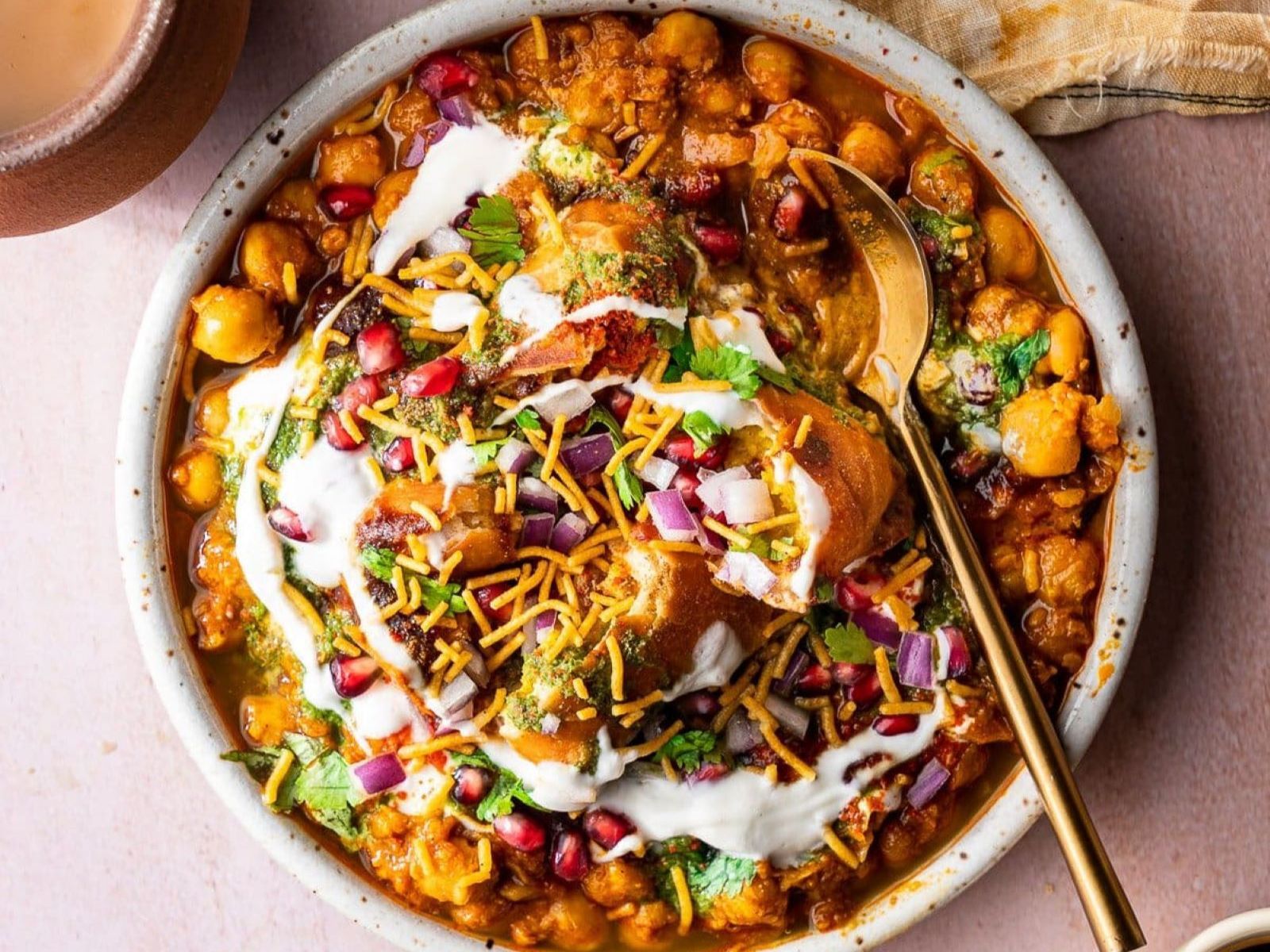Samosa Chaat.